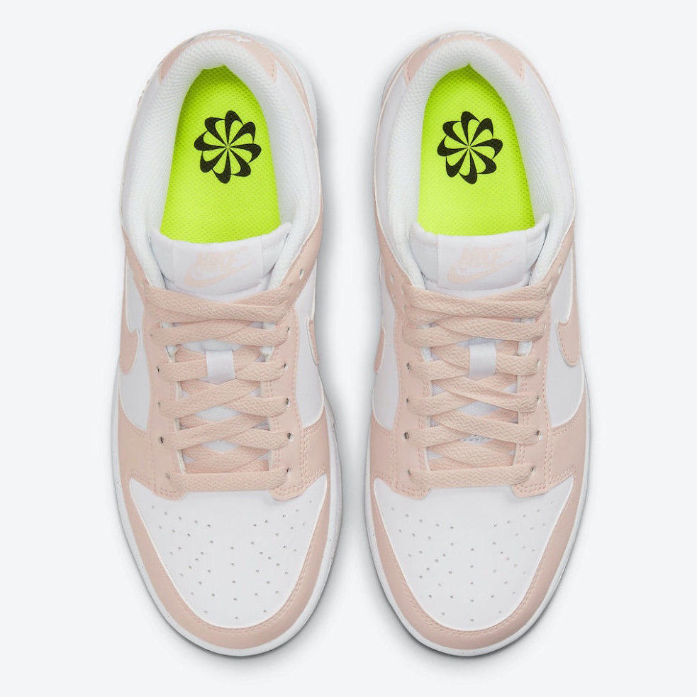 (W) Nike Dunk Low Next Nature Pale Coral, (W) Nike Dunk Low Next Nature Sail 착용 스타일 - 4