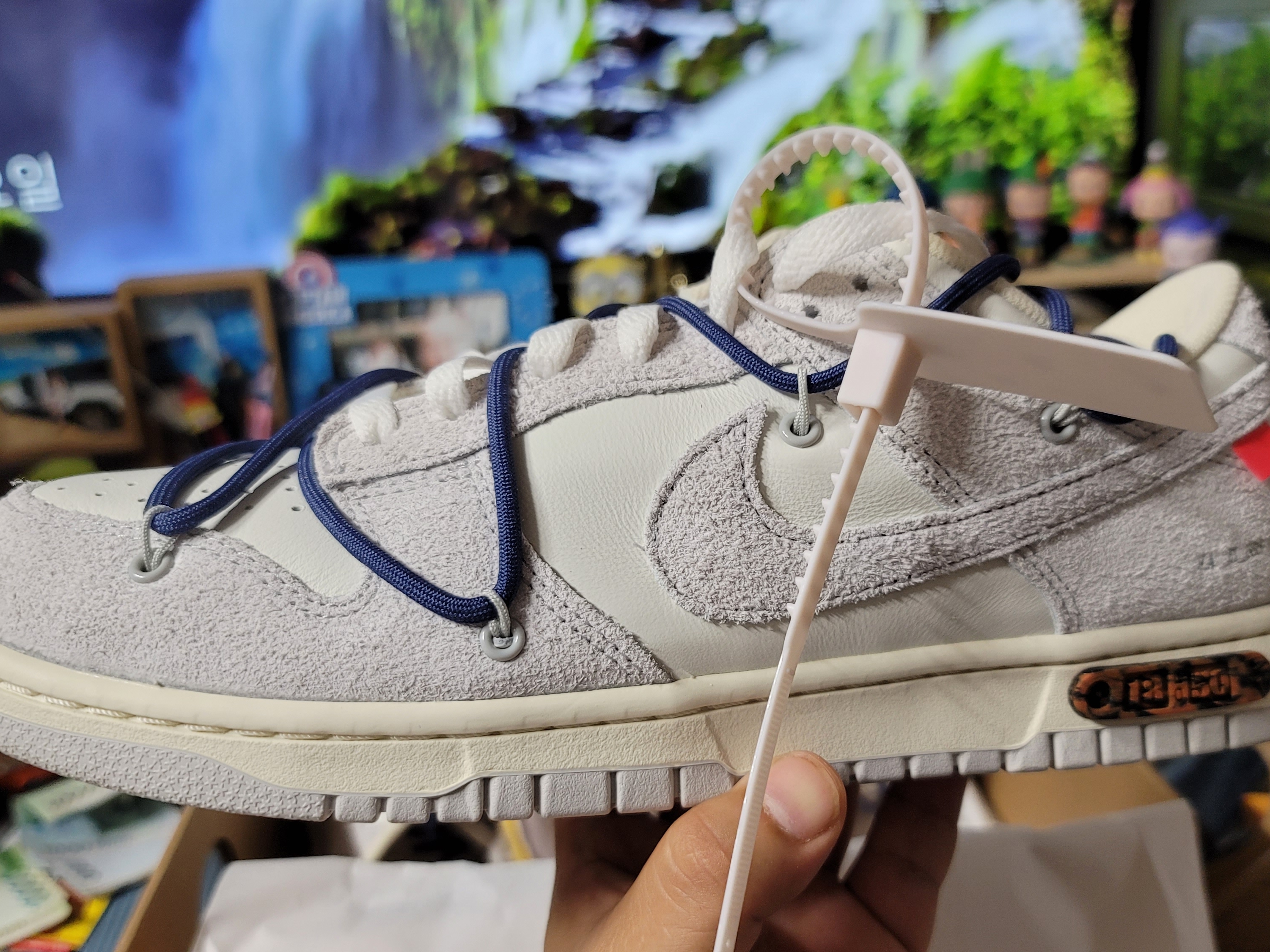Nike x Off-White Dunk Low The 50 - Lot 18 착용 스타일 - 4