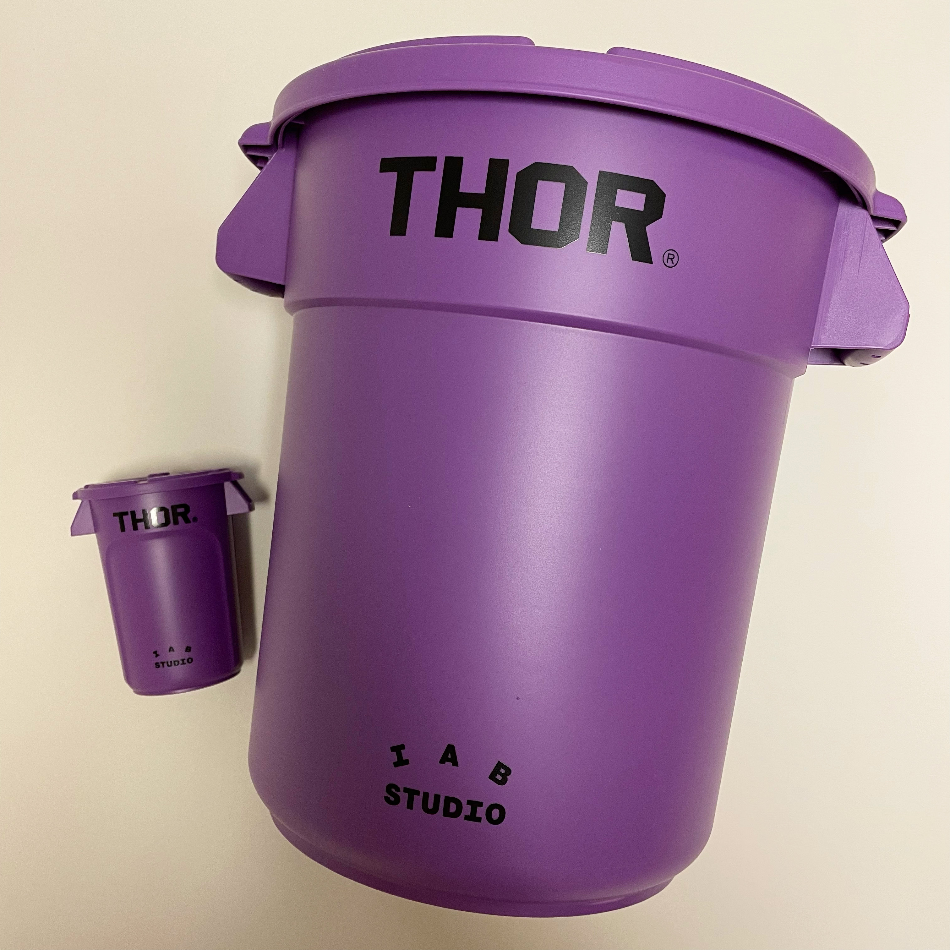 IAB Studio x Thor Set Purple 착용 스타일