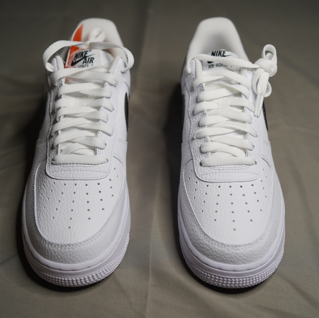 Nike Air Force 1 '07 White Black 착용 스타일 - 4