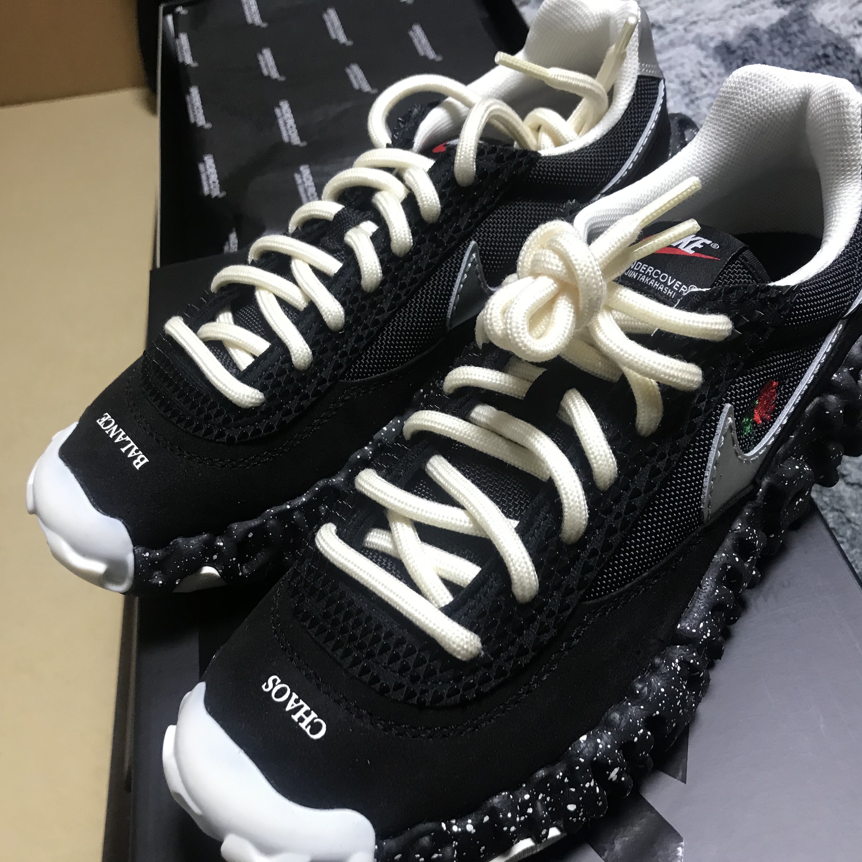 Nike x Undercover Overbreak SP Black 착용 스타일 - 1