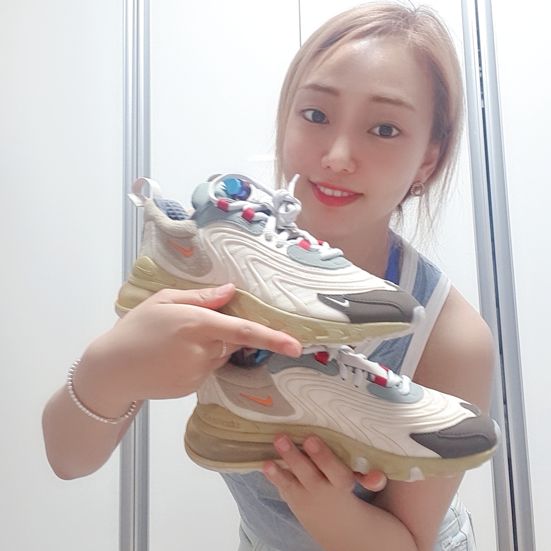 Nike x Travis Scott Air Max 270 React Cactus Trails 착용 스타일 - 4
