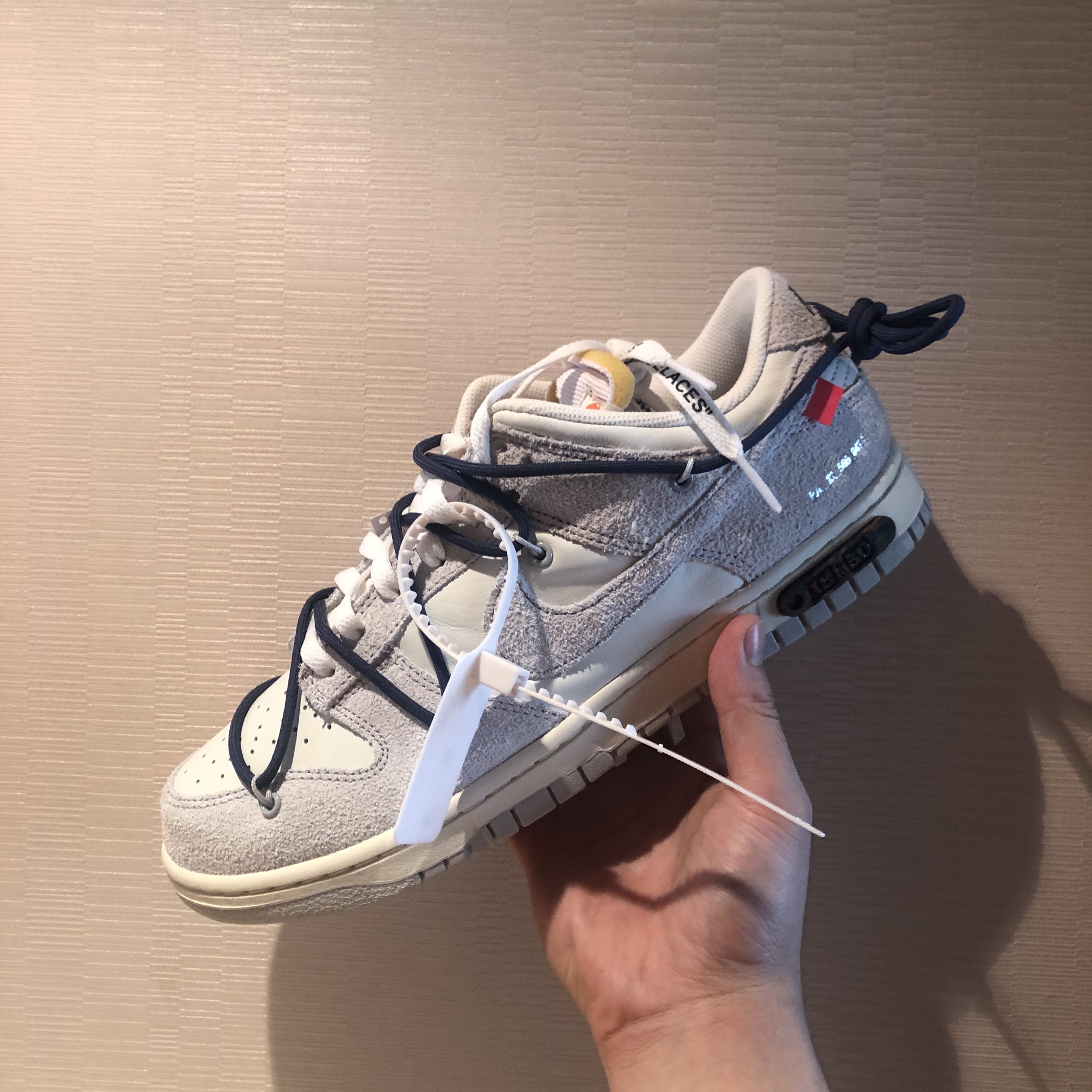 Nike x Off-White Dunk Low The 50 - Lot 18 착용 스타일