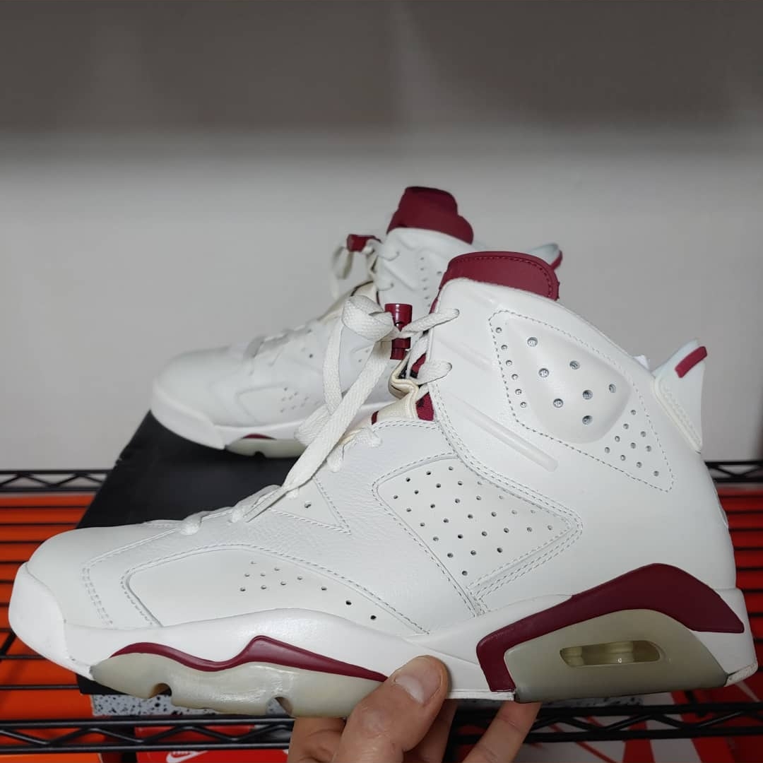 Jordan 6 Retro Maroon 2015 착용 스타일 - 2