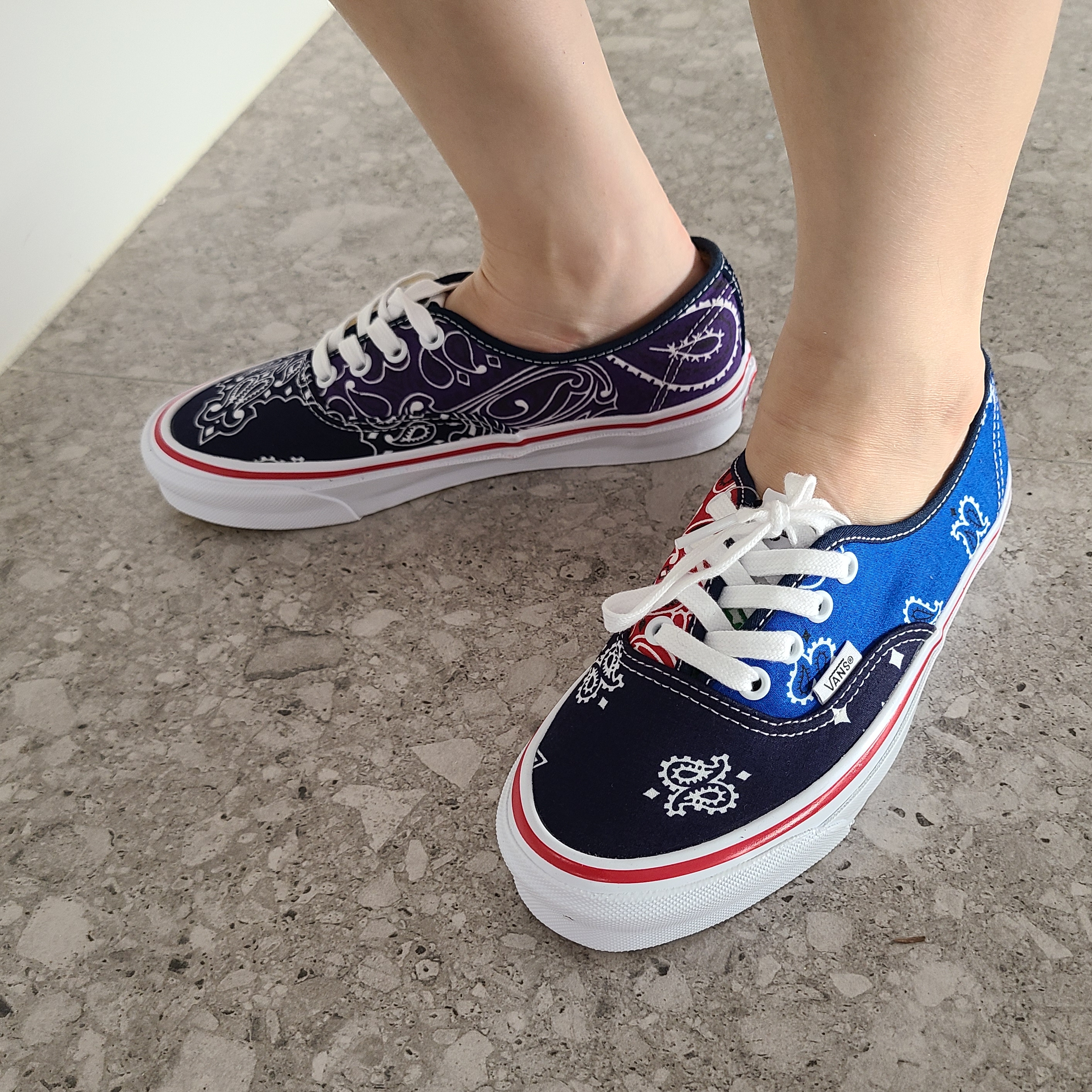Vans Vault x Bedwin & The Heartbreakers OG Authentic LX Multi-Color-Yellow 착용 스타일 - 2