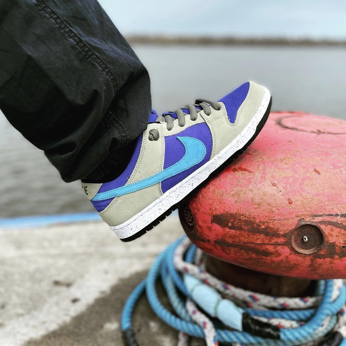 Nike SB Dunk Low Pro Celadon 착용 스타일 - 1
