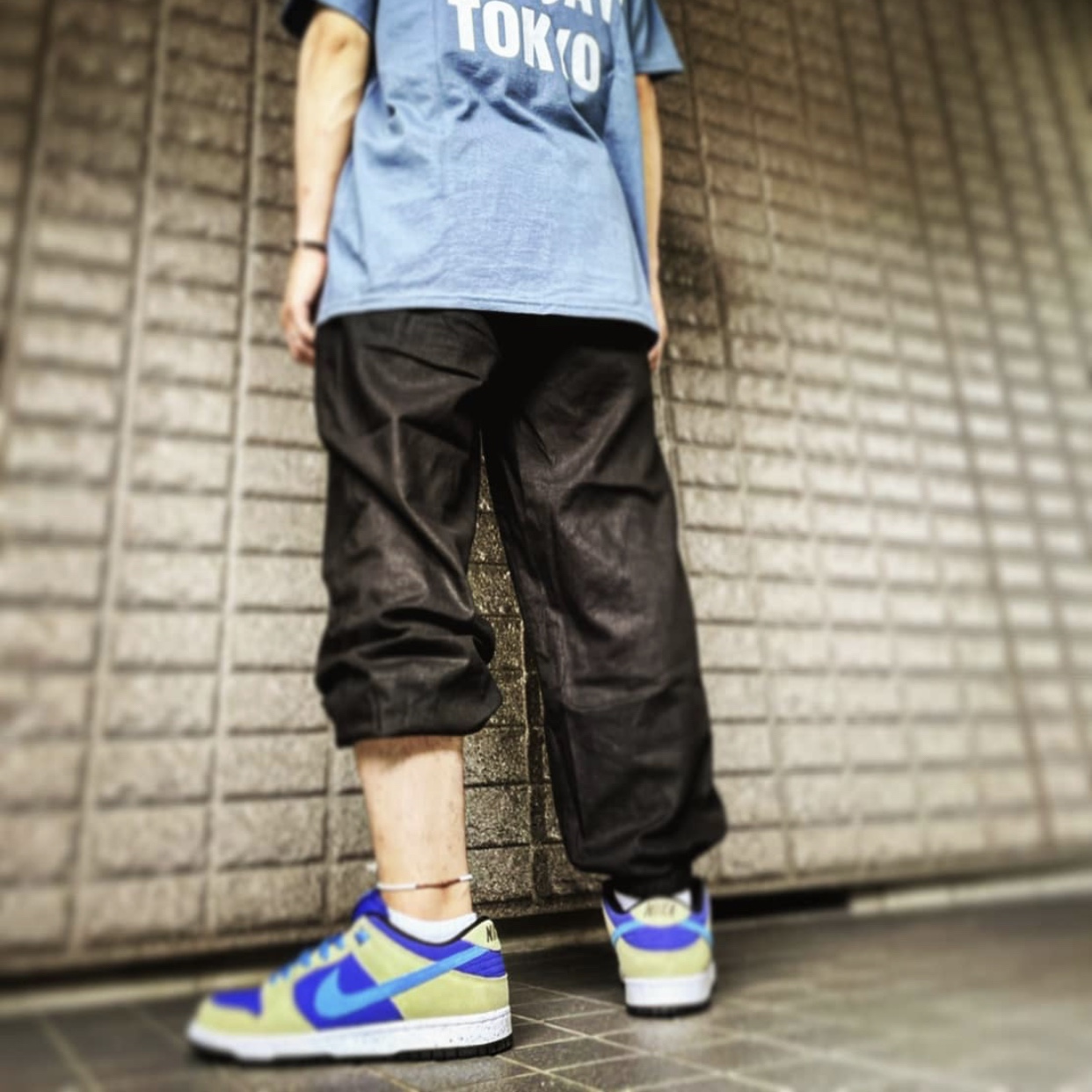 Nike SB Dunk Low Pro Celadon 착용 스타일 - 3