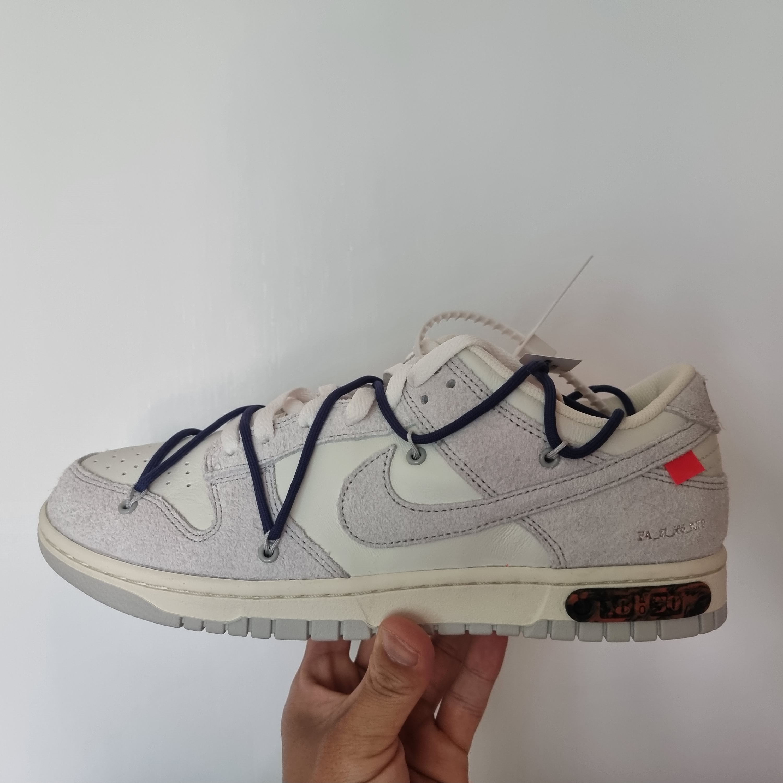 Nike x Off-White Dunk Low The 50 - Lot 18 착용 스타일 - 2