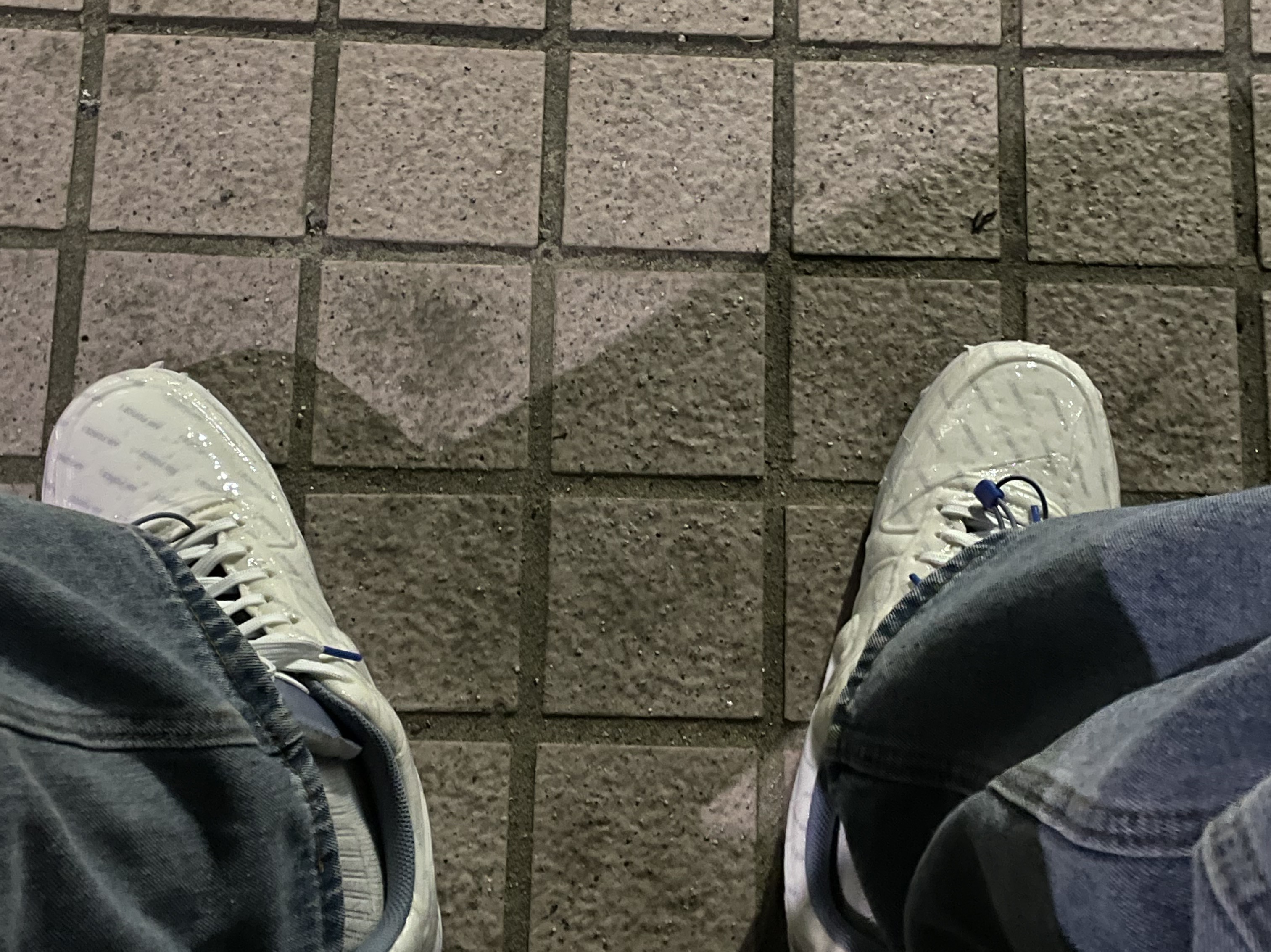 Nike Air Force 1 Low Experimental Postal Ghost 착용 스타일