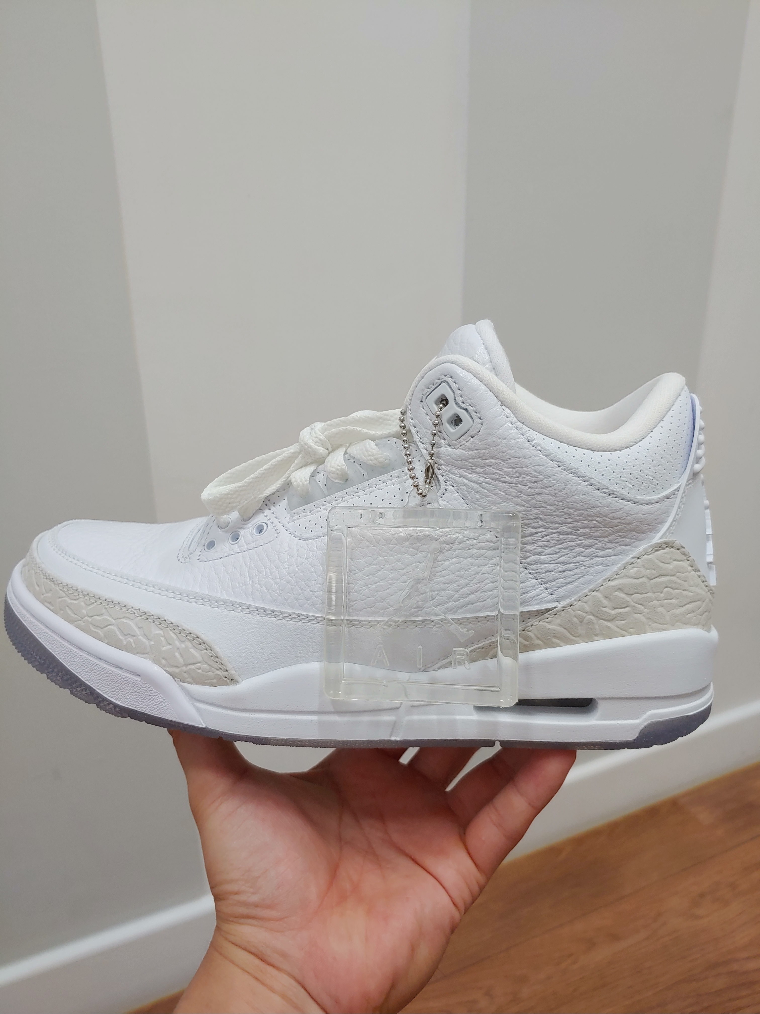 Jordan 3 Retro Pure White 2018 착용 스타일 - 1