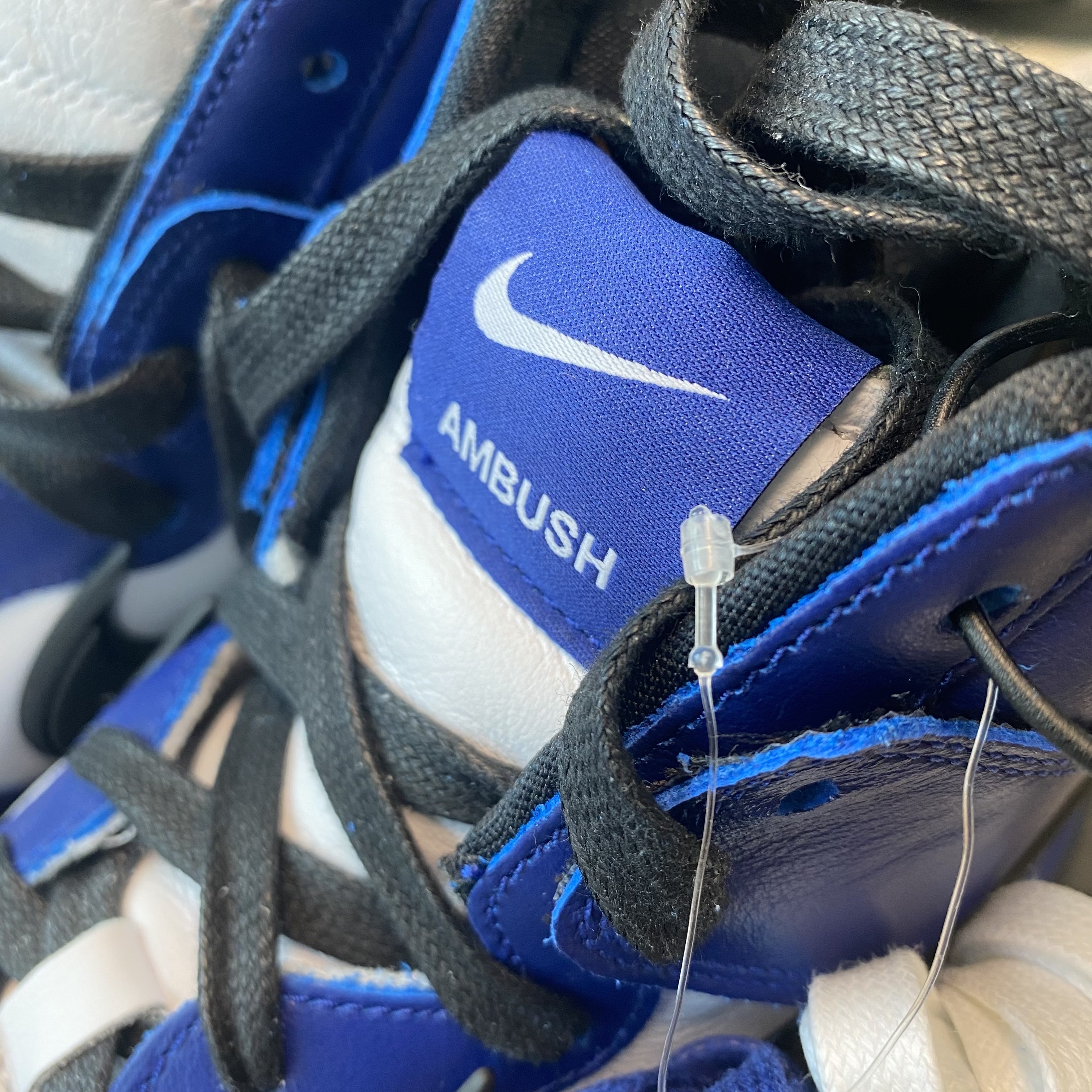 Nike x Ambush Dunk High Deep Royal Blue 착용 스타일 - 2
