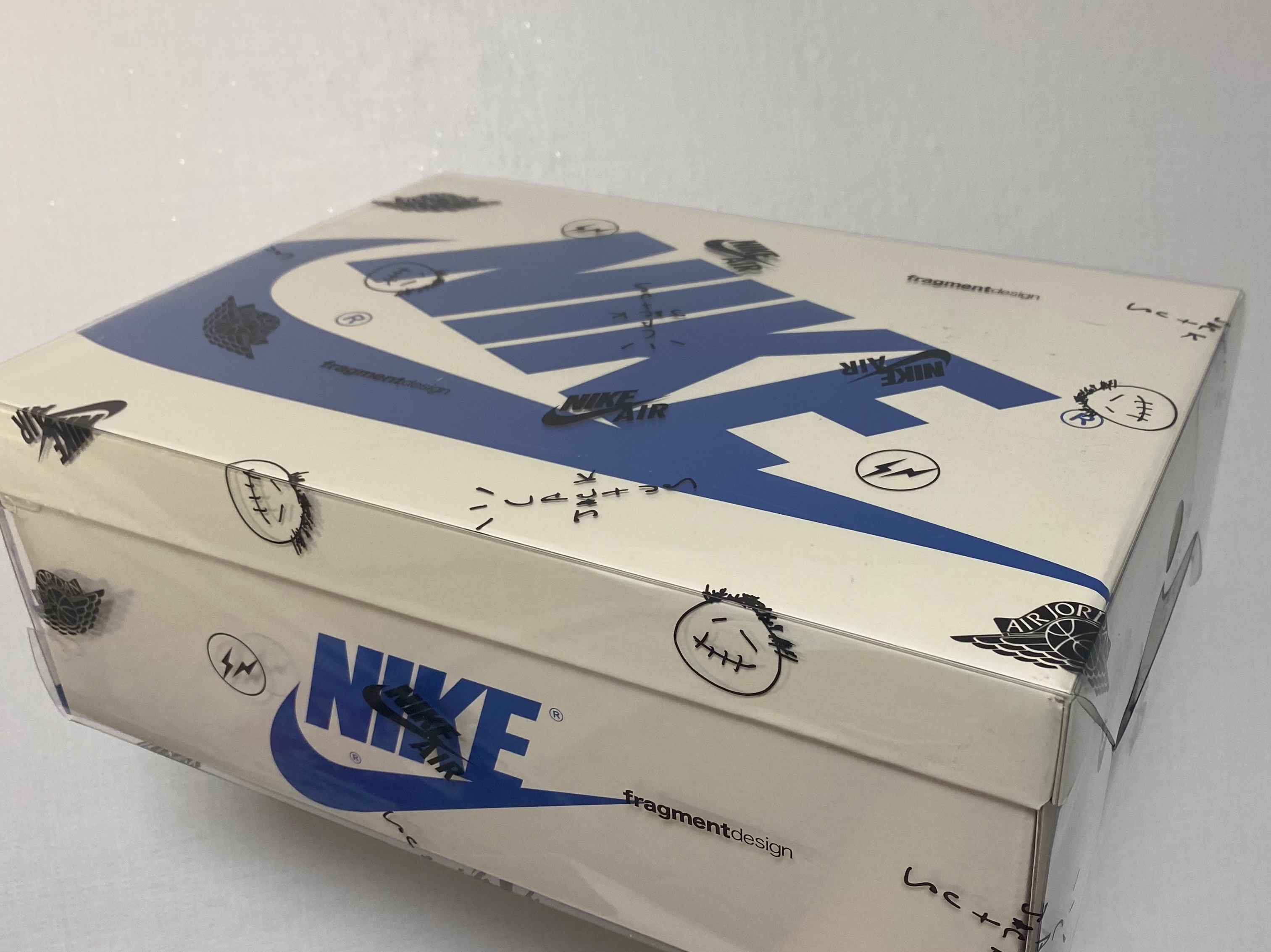 Jordan 1 x Travis Scott x Fragment Retro Low OG SP Military Blue 착용 스타일