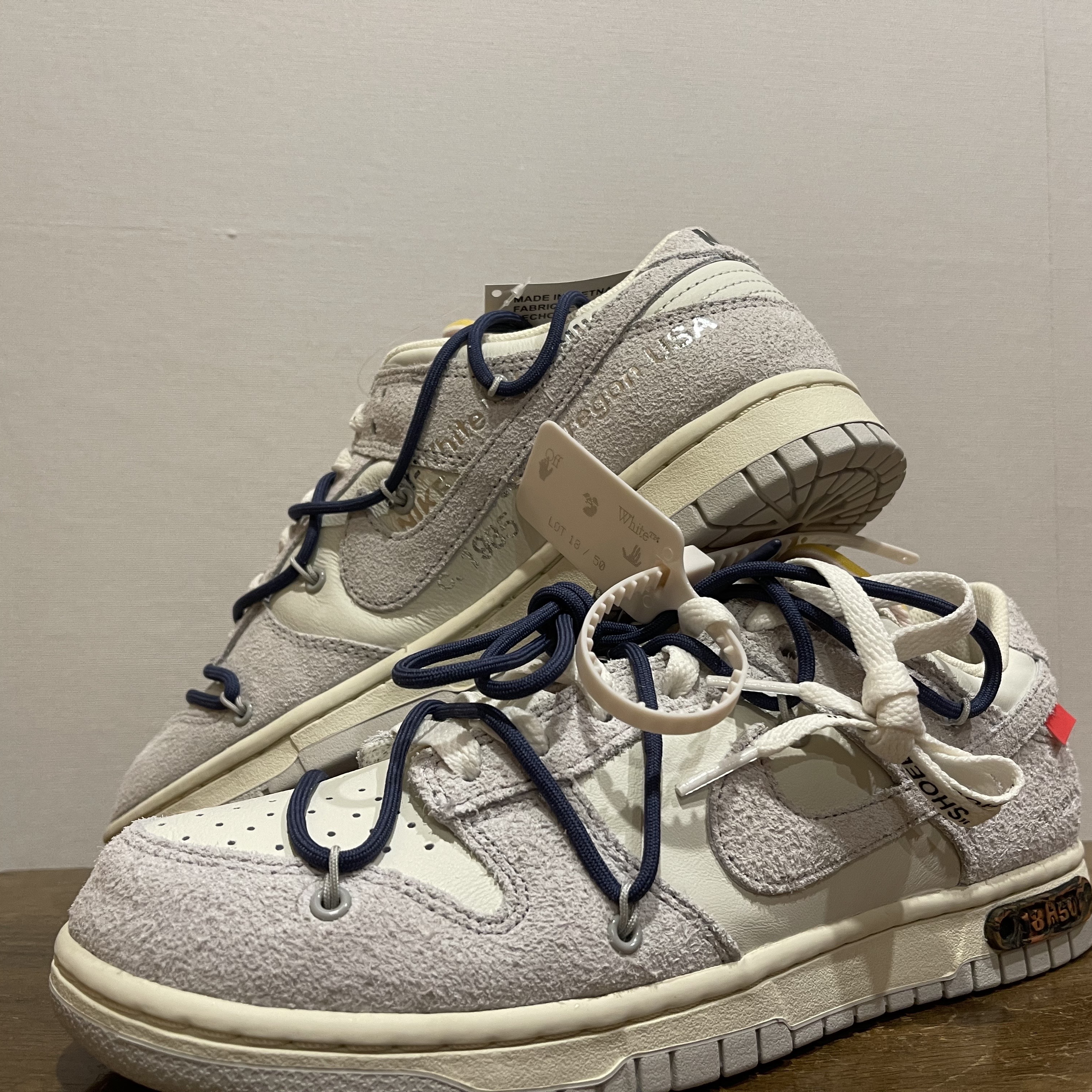 Nike Dunk Low SE Seoul, Nike x Off-White Dunk Low The 50 - Lot 18 착용 스타일 - 2