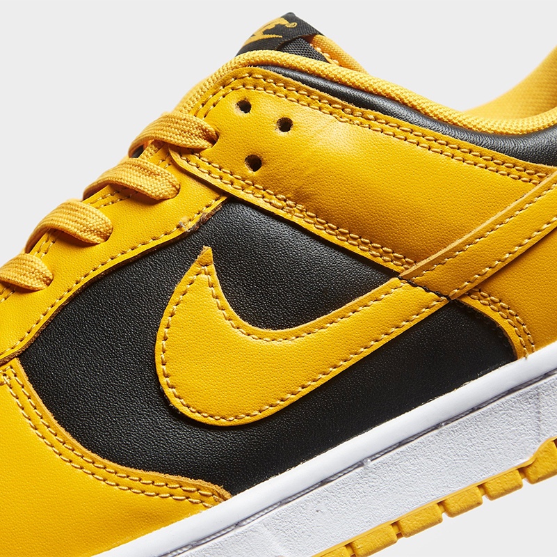 Nike Dunk Low Retro Championship Goldenrod 착용 스타일 - 5
