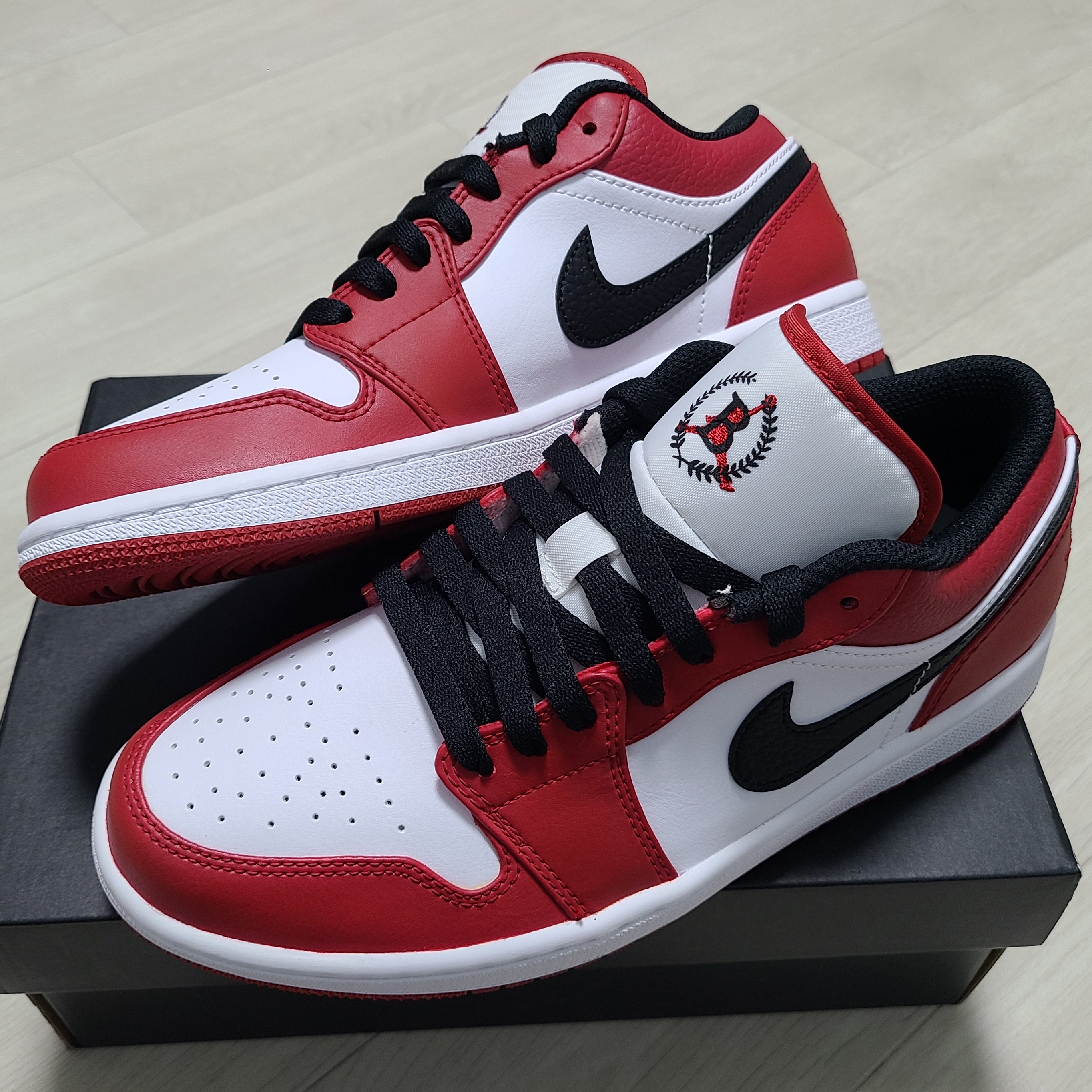 Nike SB Dunk Low Pro Chicago, Jordan 1 Retro Low OG Chicago 2016 착용 스타일 - 5