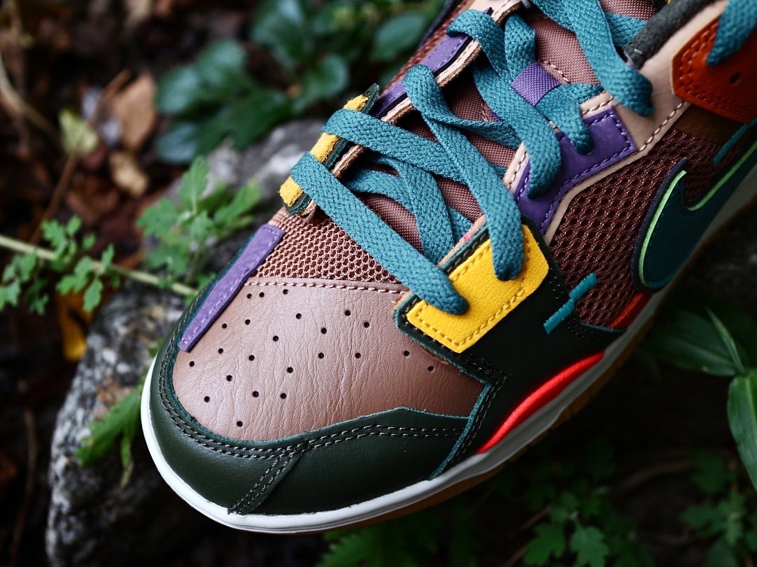 Nike Dunk Scrap Archeo Brown 착용 스타일 - 4
