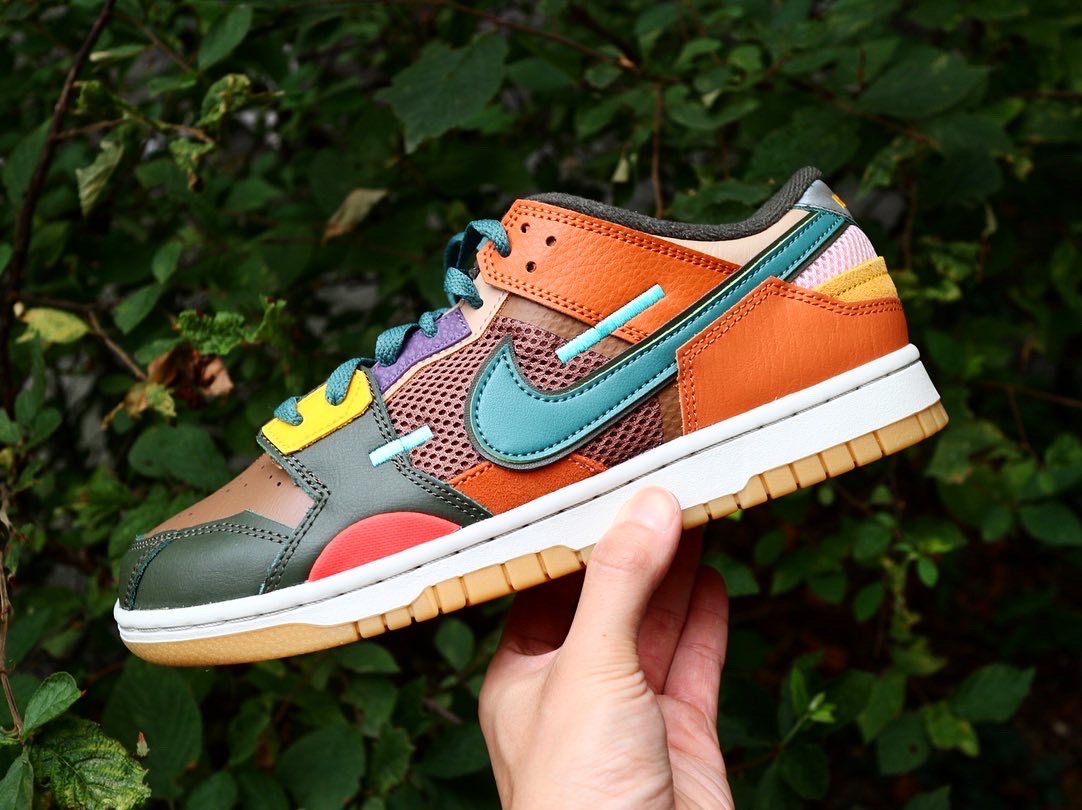 Nike Dunk Scrap Archeo Brown 착용 스타일 - 5