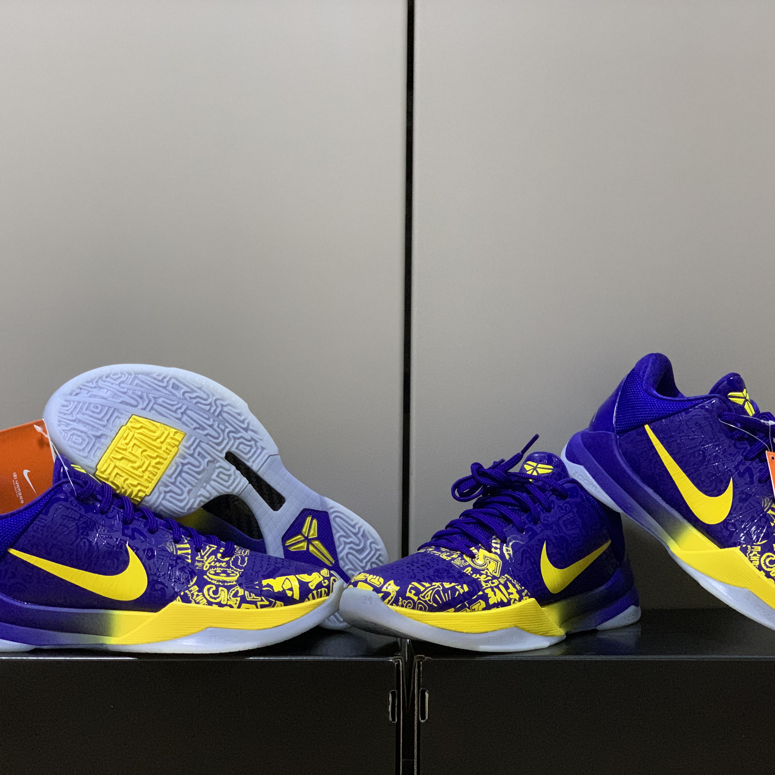 Nike Kobe 5 Protro 5 Rings 착용 스타일