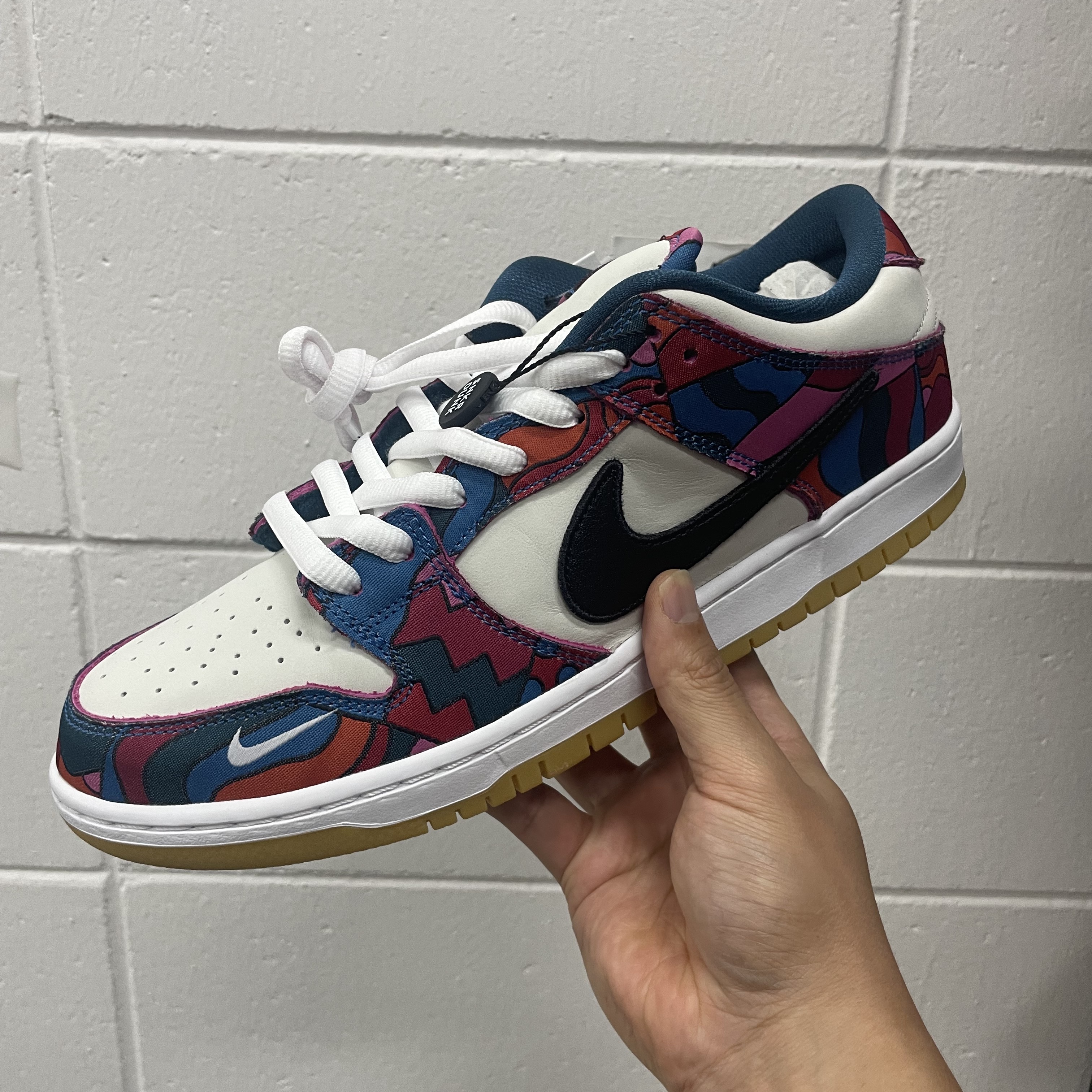 Nike x Parra SB Dunk Low Pro Abstract Art 착용 스타일