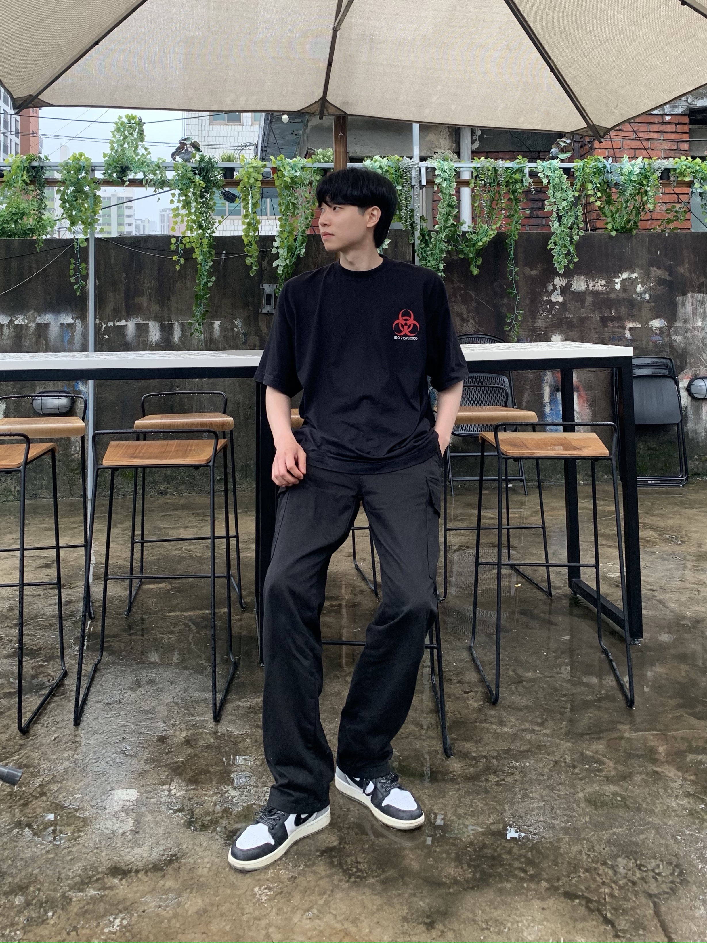 Jordan 1 Retro Barons 착용 스타일