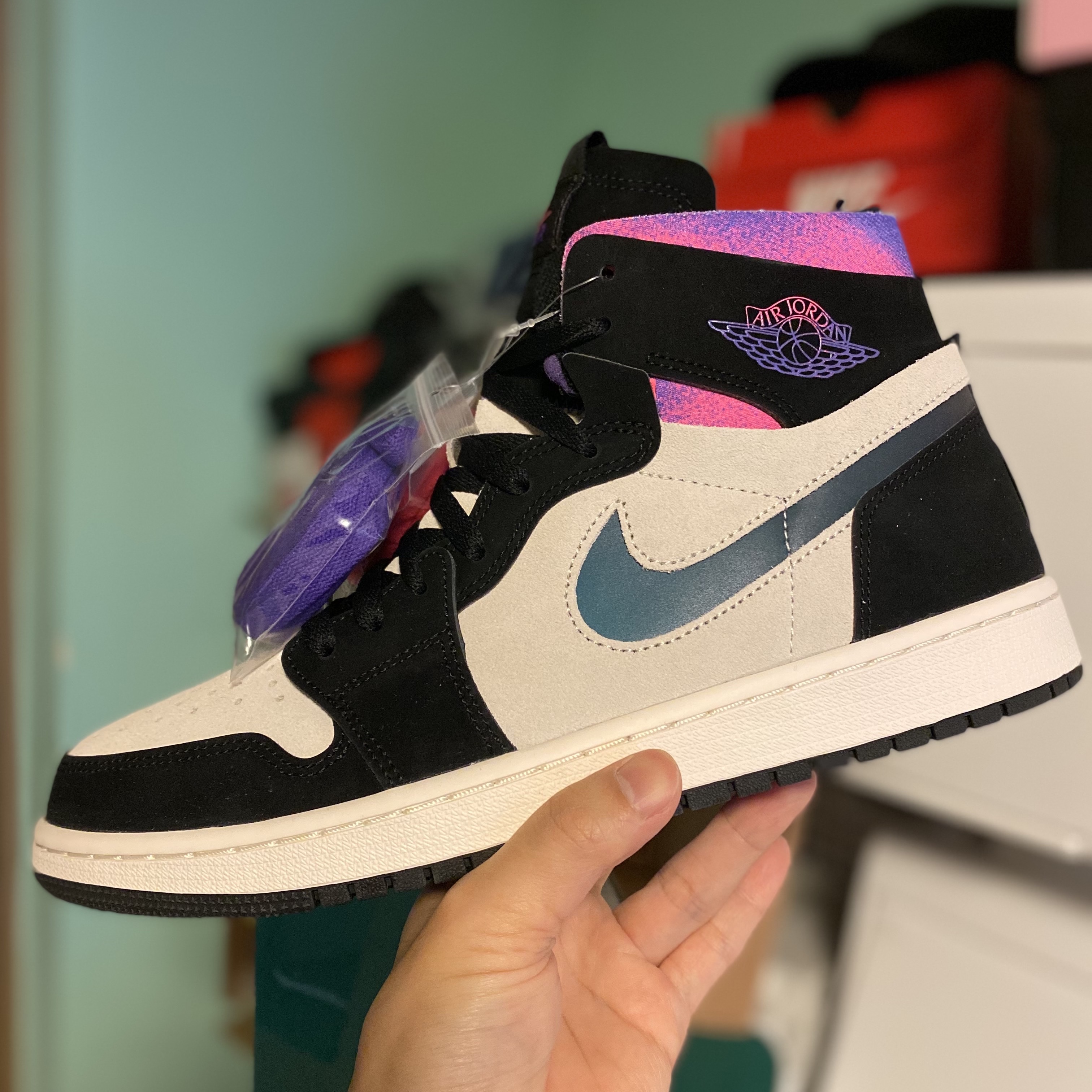 Jordan 1 x Paris Saint-Germain Zoom Air CMFT 착용 스타일