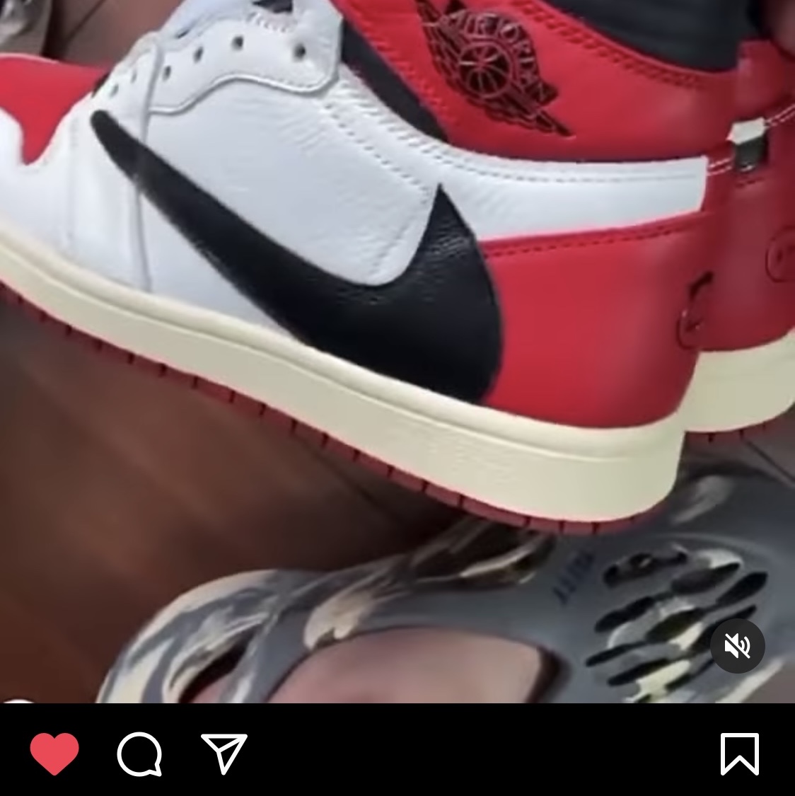 Jordan 1 x Travis Scott x Fragment Retro Low OG SP Military Blue, Jordan 1 x Travis Scott x Fragment Retro High OG SP Military Blue 착용 스타일 - 1