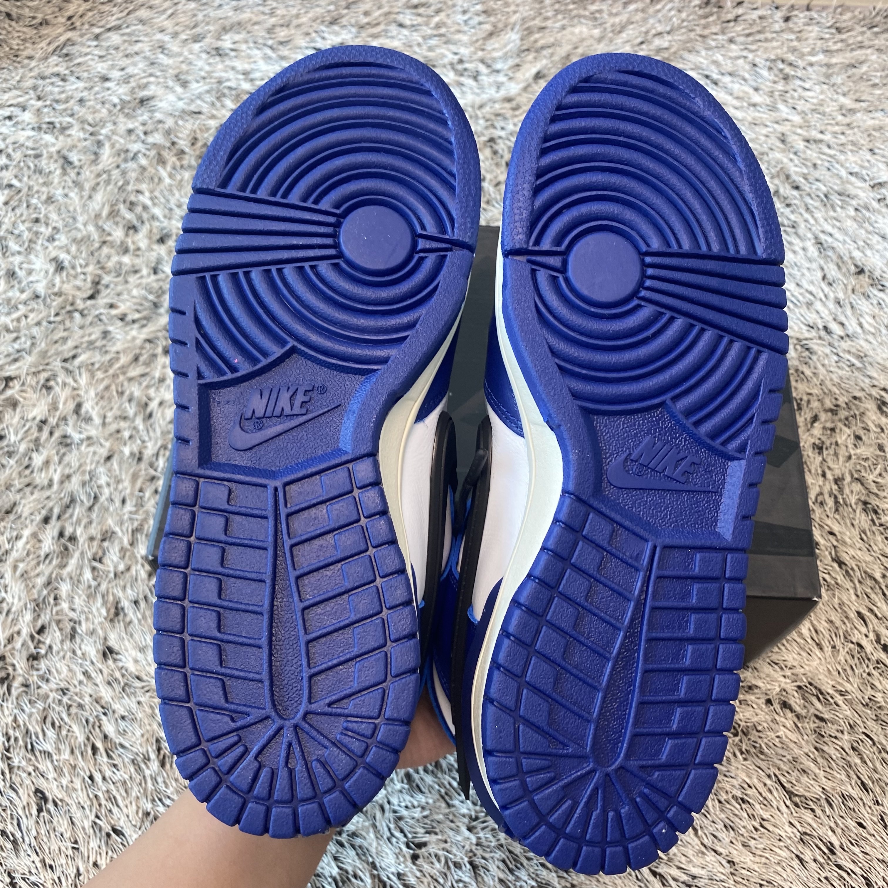 Nike x Ambush Dunk High Deep Royal Blue 착용 스타일 - 5