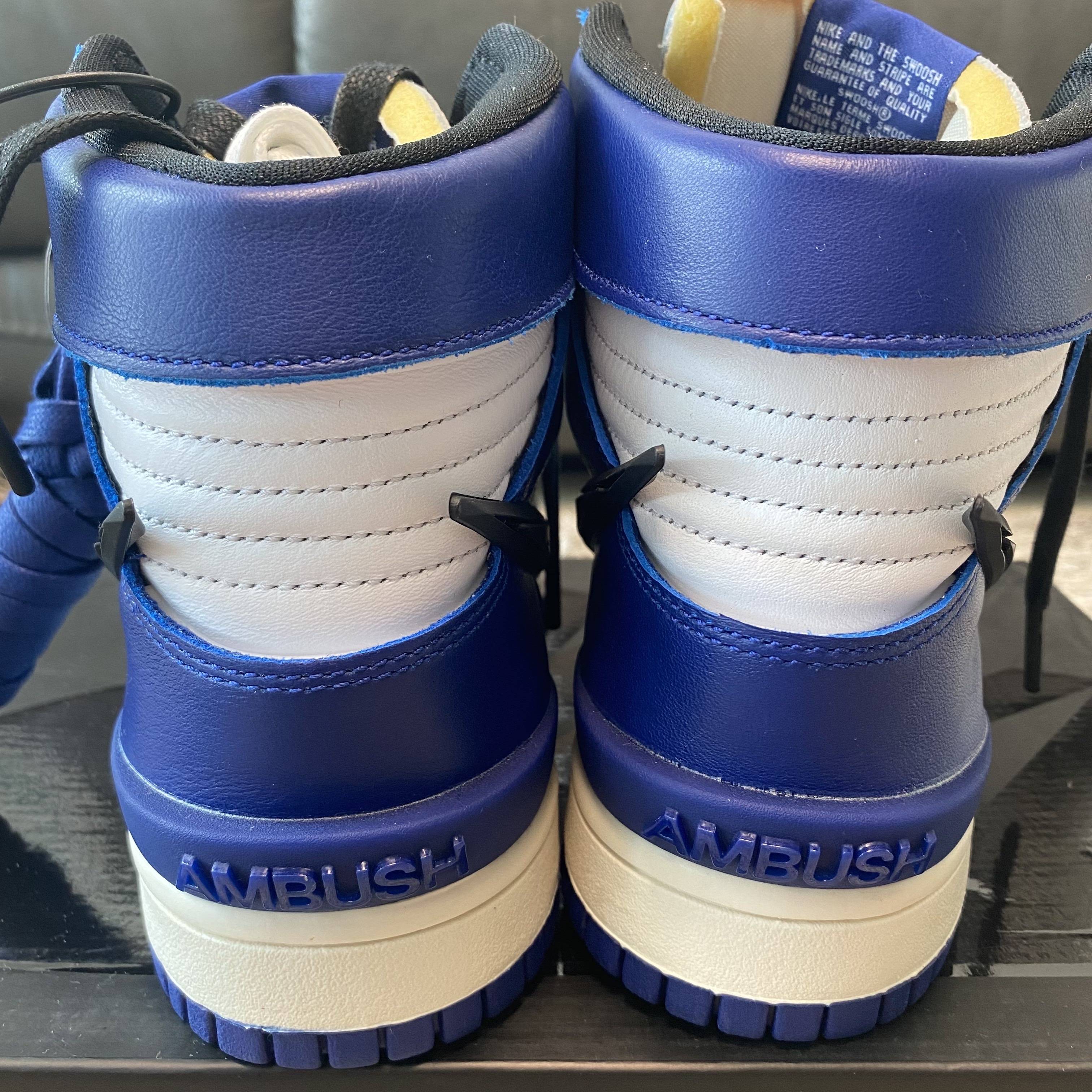 Nike x Ambush Dunk High Deep Royal Blue 착용 스타일 - 4