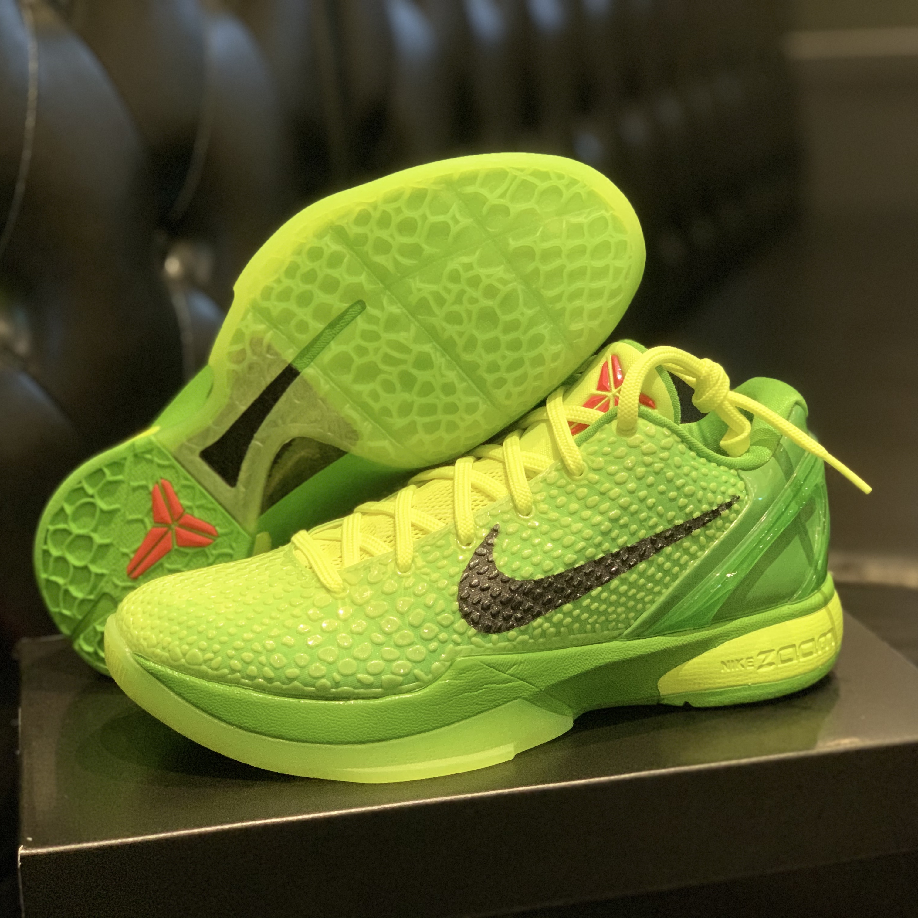 Nike Kobe 6 Protro Green Apple 착용 스타일