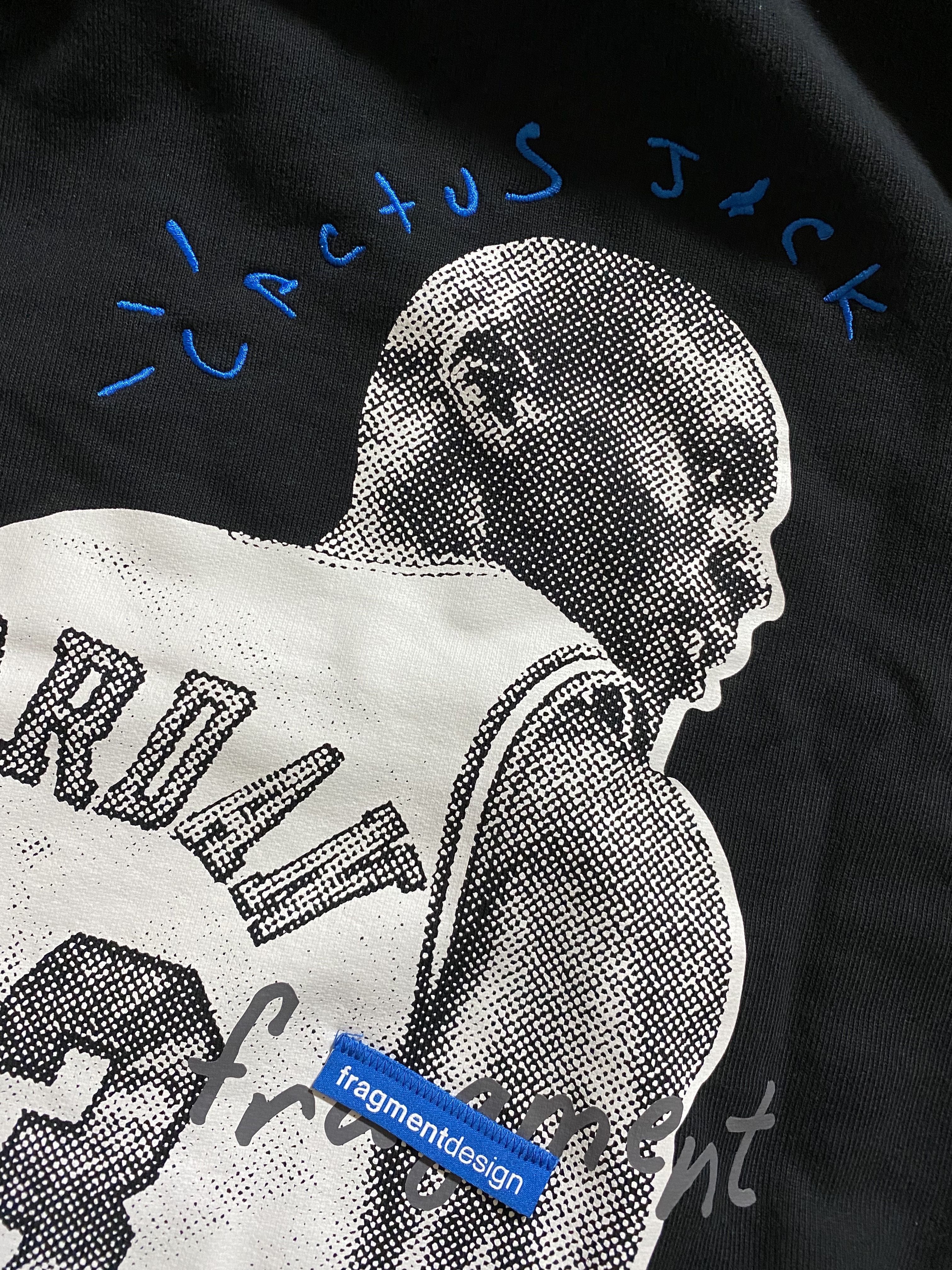 Jordan x Travis Scott x Fragment Hoodie Black (DJ0615-010) 착용 스타일 - 5