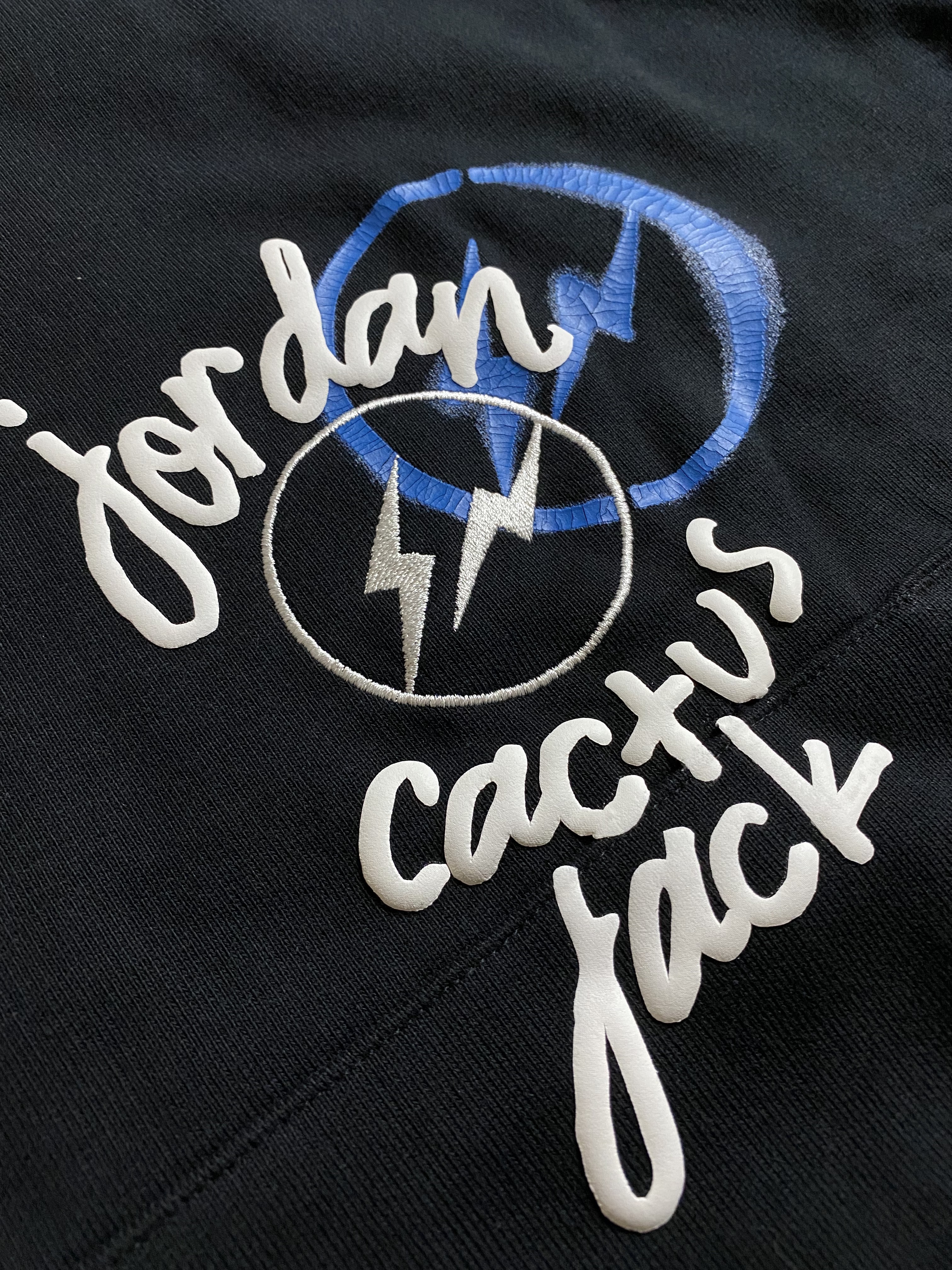 Jordan x Travis Scott x Fragment Hoodie Black (DJ0615-010) 착용 스타일 - 4