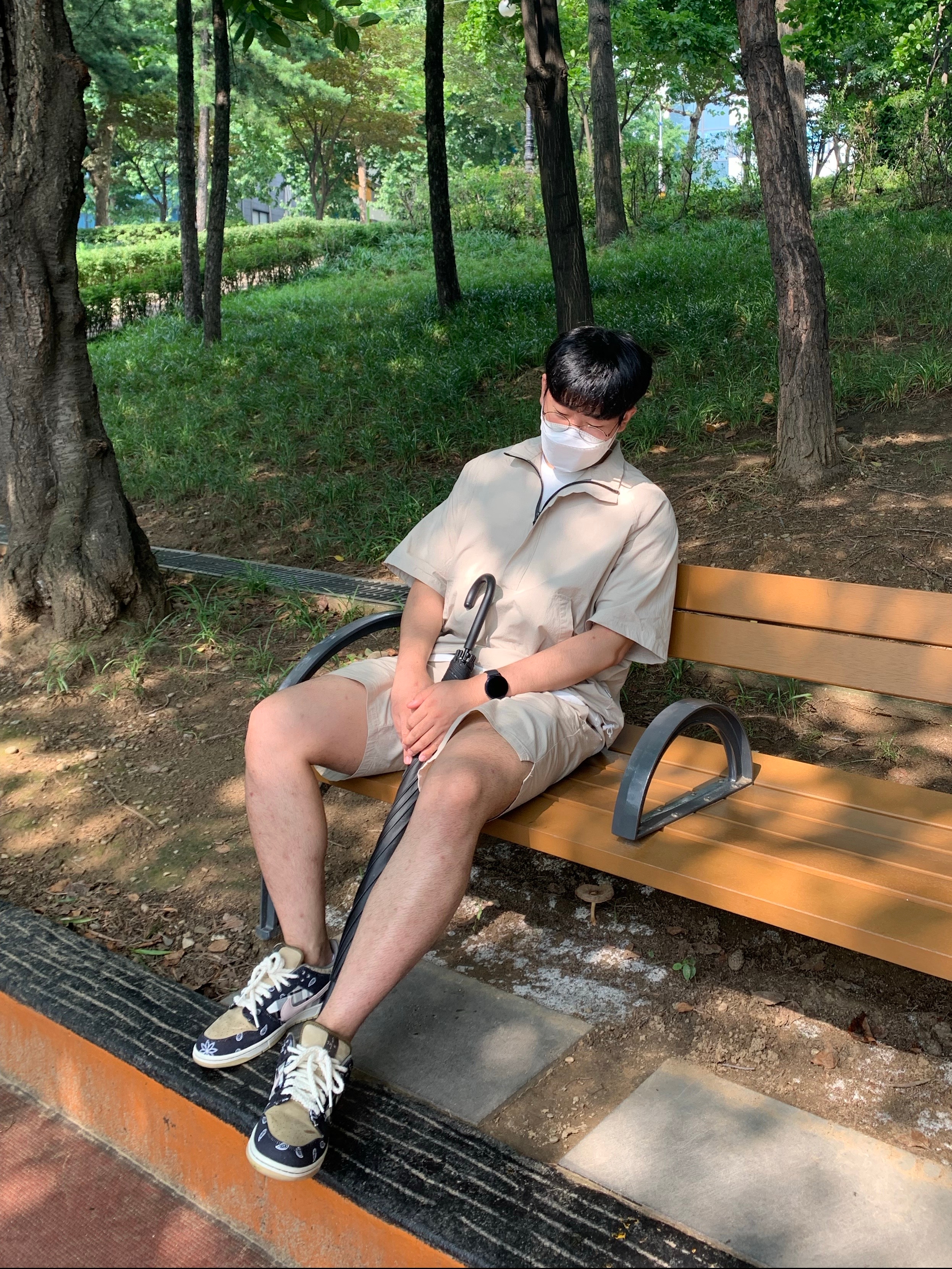 Nike x Travis Scott SB Dunk Low 착용 스타일