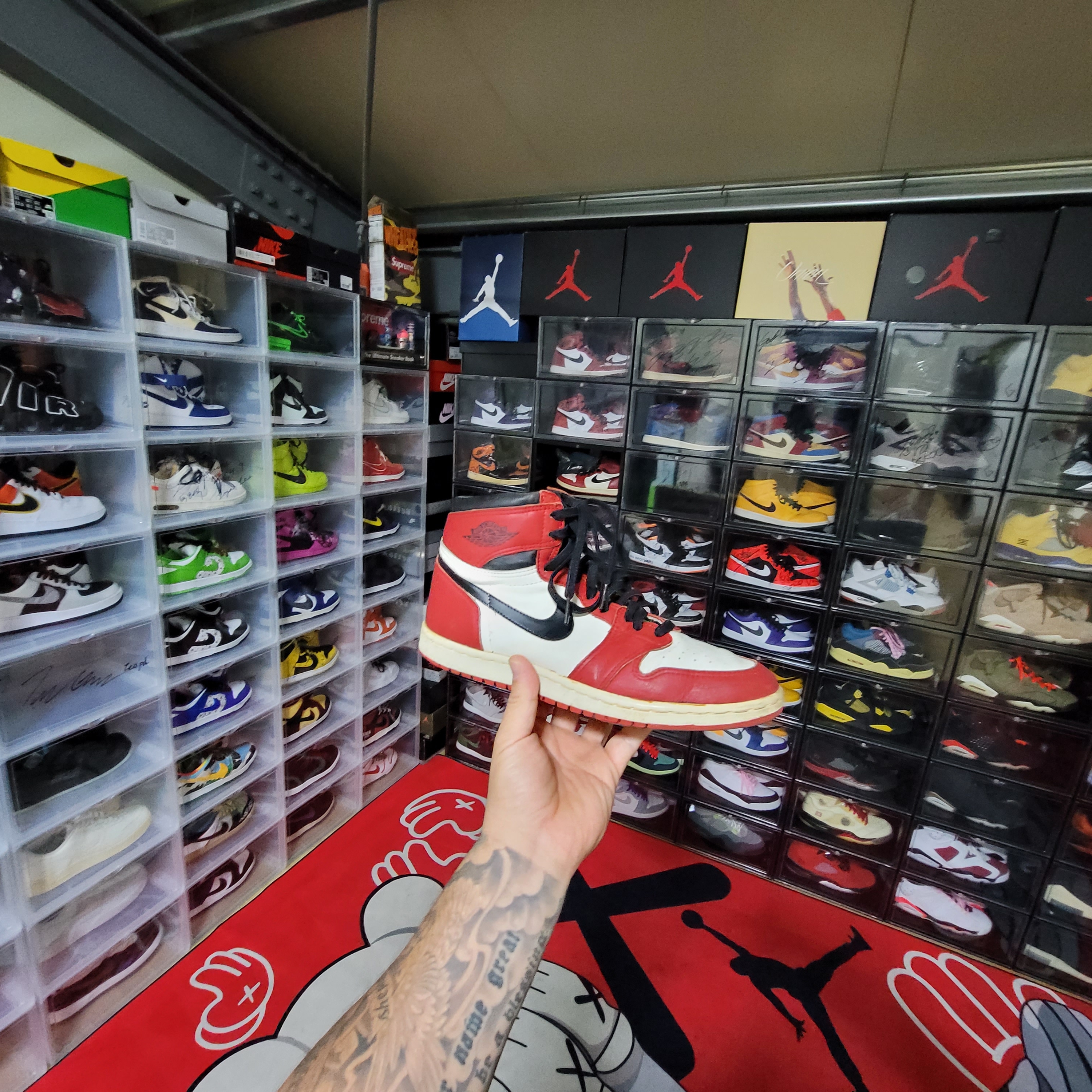 Jordan 1 OG Chicago 1985 착용 스타일