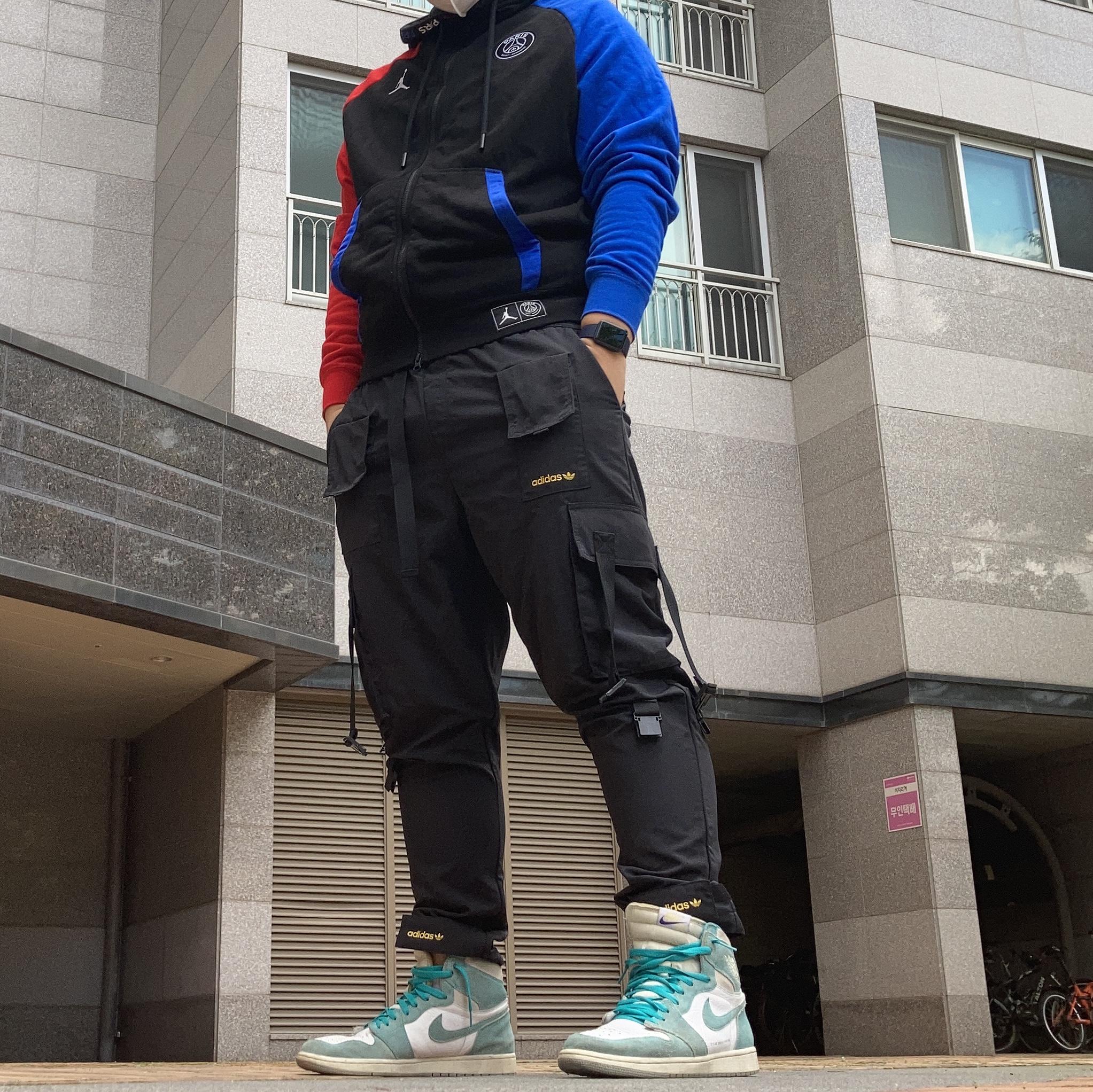 Jordan 1 Retro High OG Turbo Green 착용 스타일