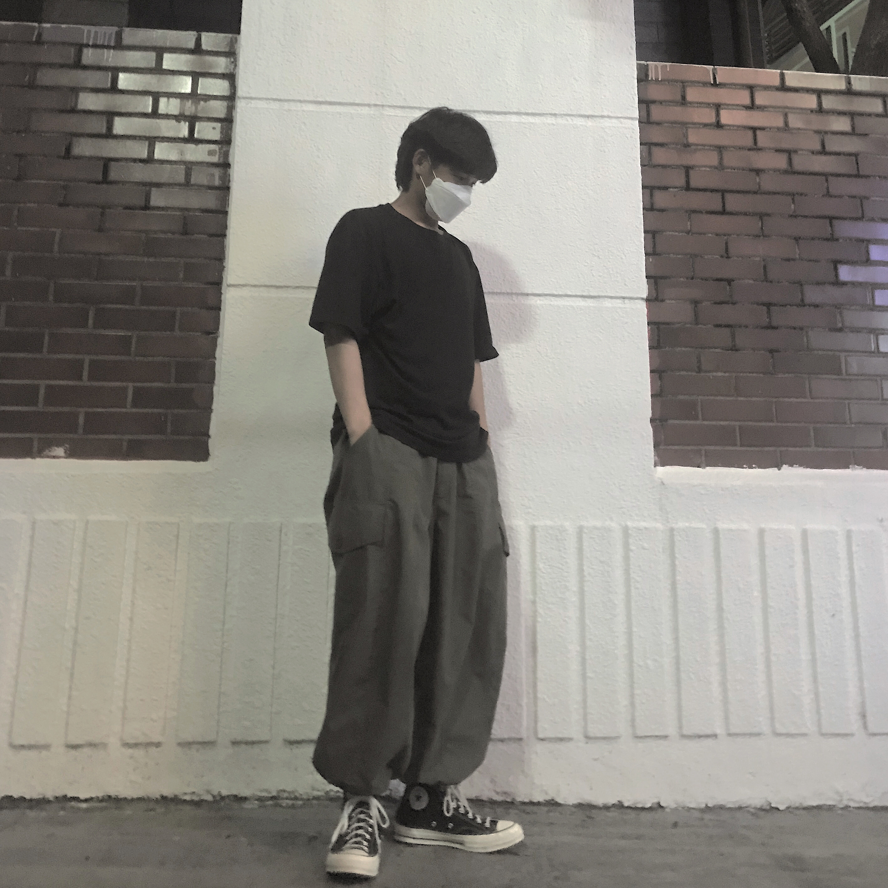 Converse Chuck 70 Hi Black 착용 스타일