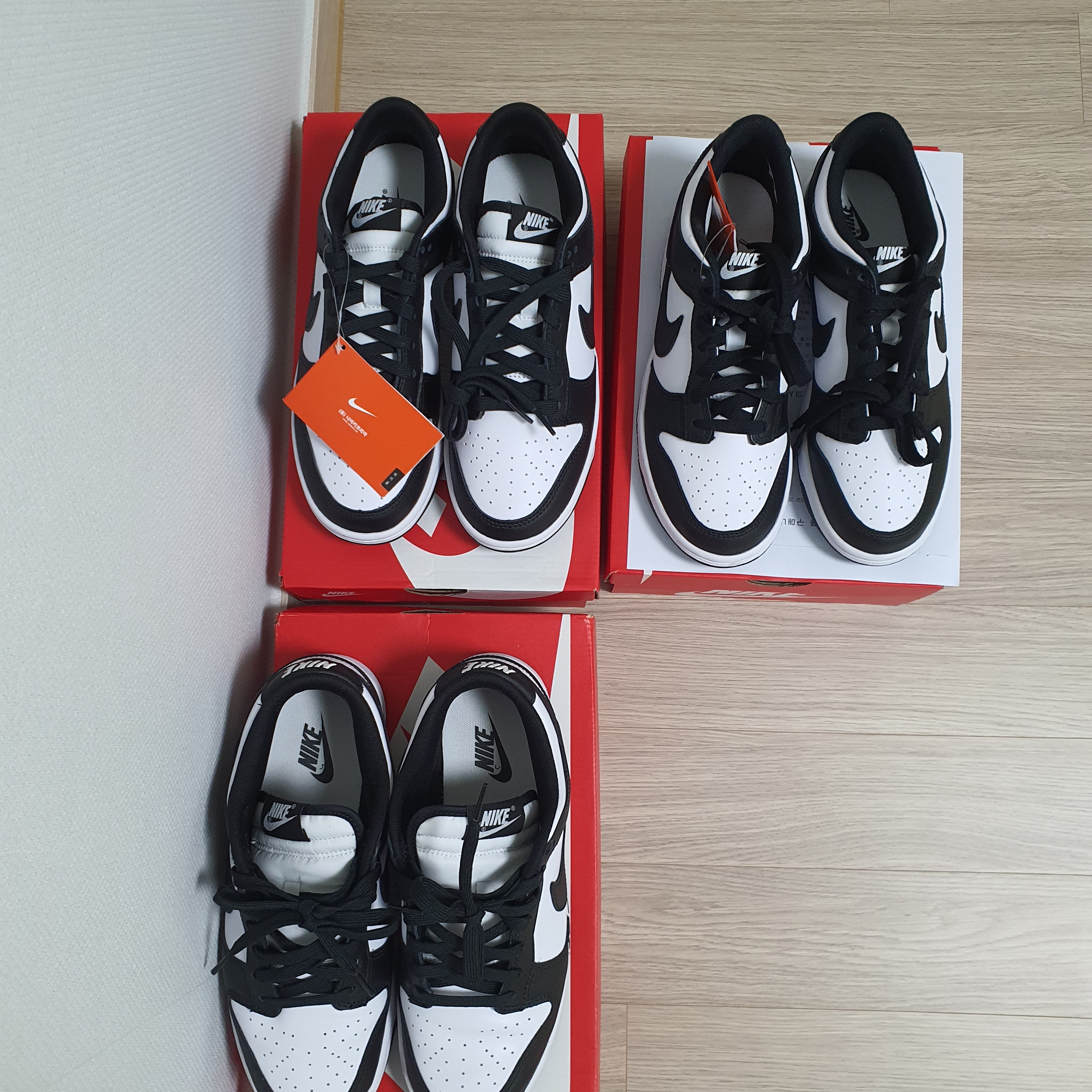 Nike Dunk Low Retro Black, (GS) Nike Dunk Low Black 착용 스타일