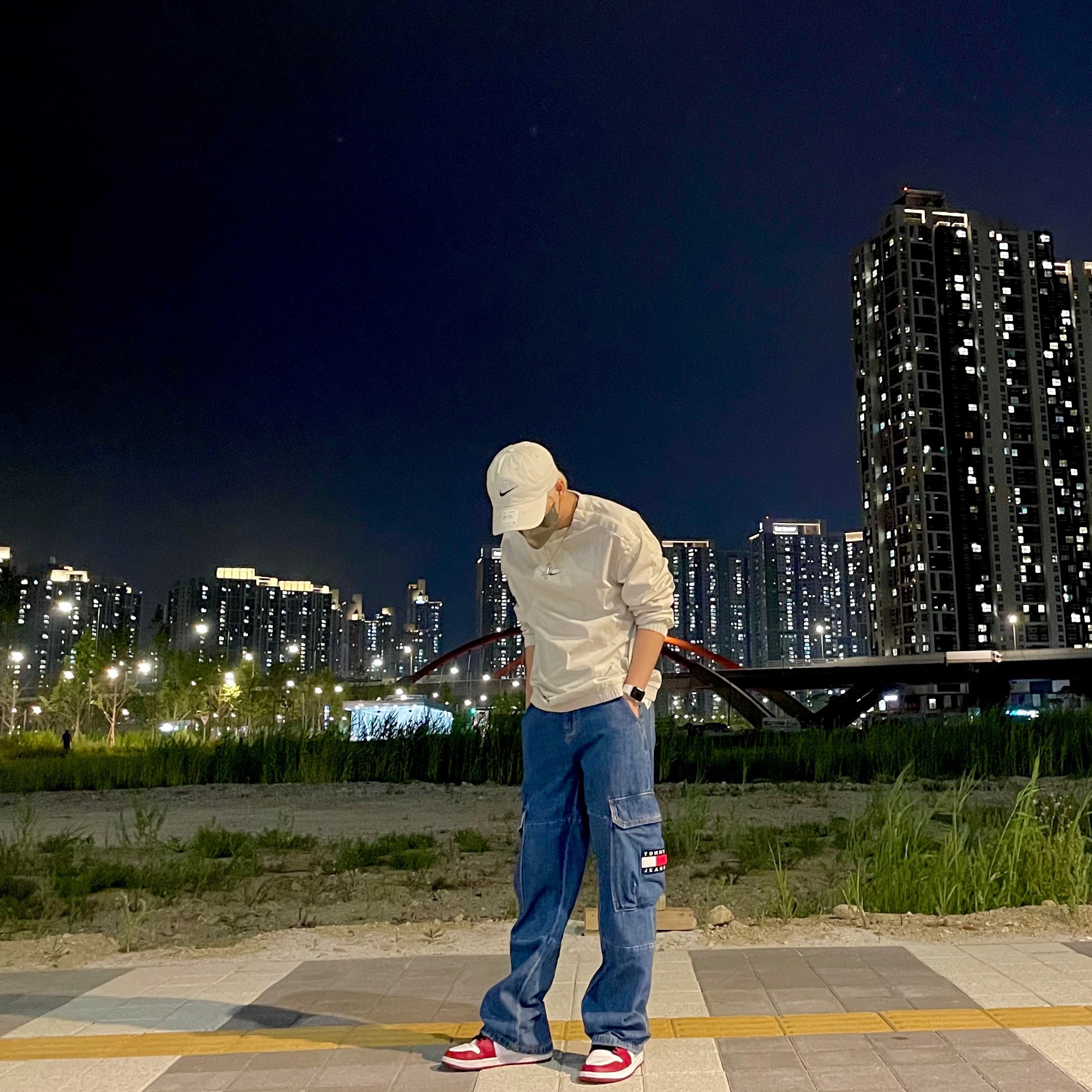 Jordan 1 Mid Chicago 2020 착용 스타일