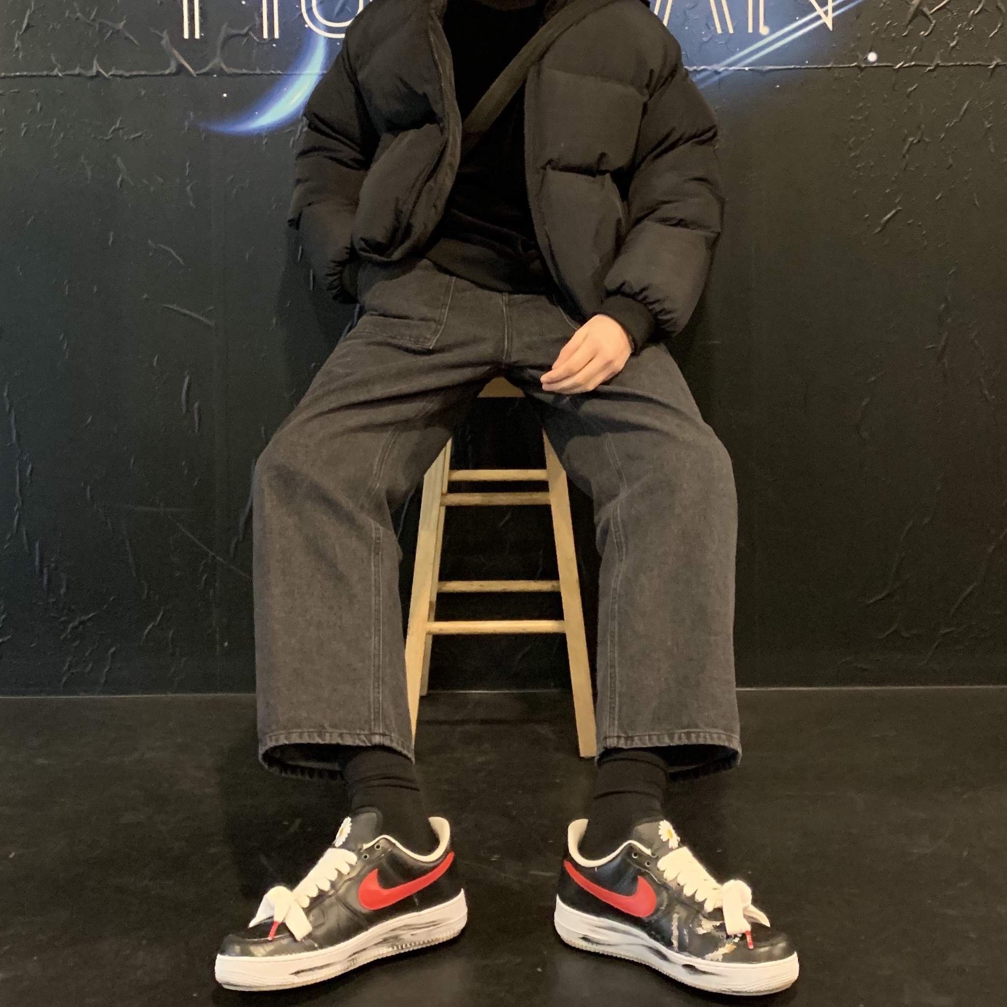 Nike x Peaceminusone Air Force 1 Low Para-Noise, Nike x Peaceminusone Air Force 1 Low Para-Noise - Korea Exclusive 착용 스타일