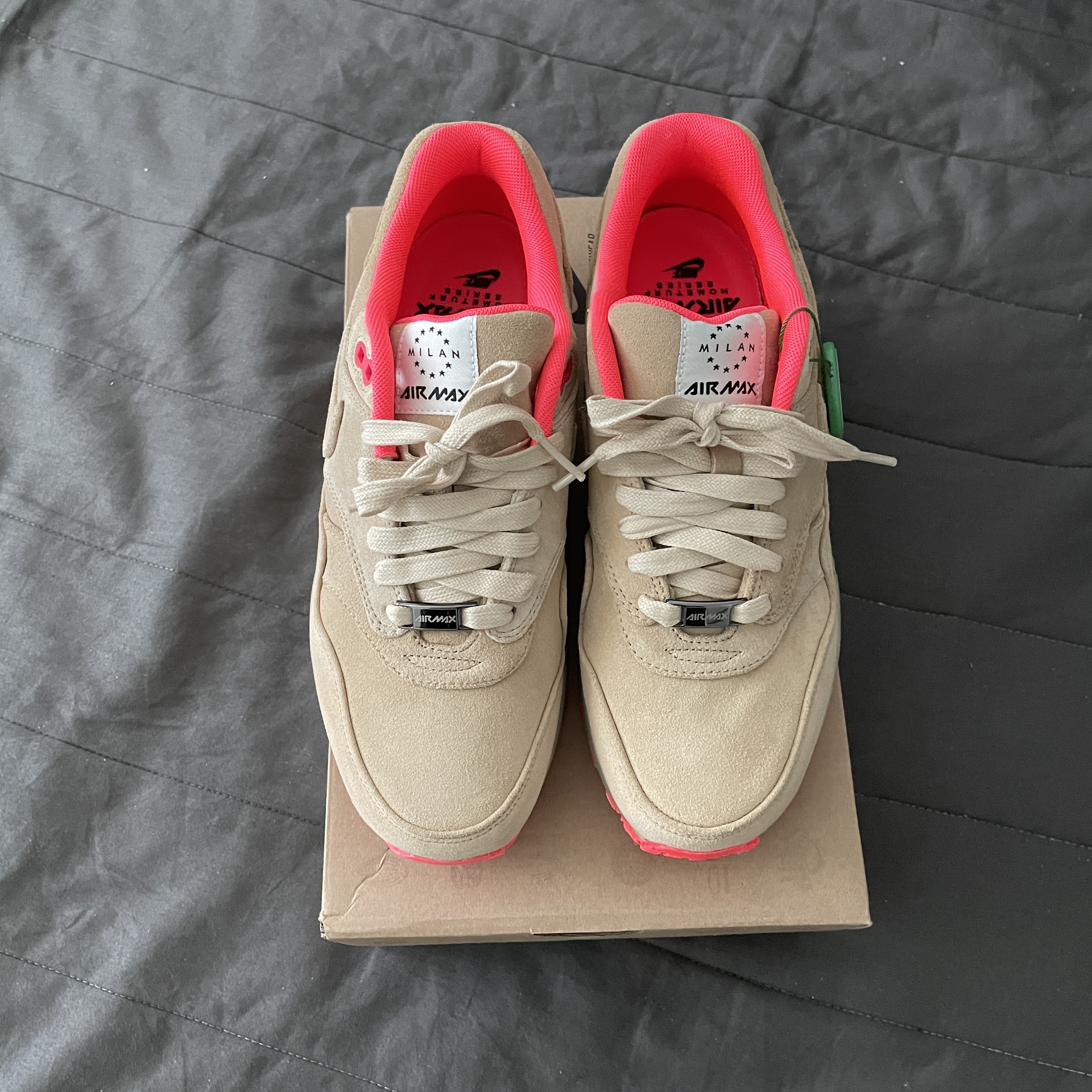 Nike Air Max 1 Home Turf Milan 착용 스타일 - 4