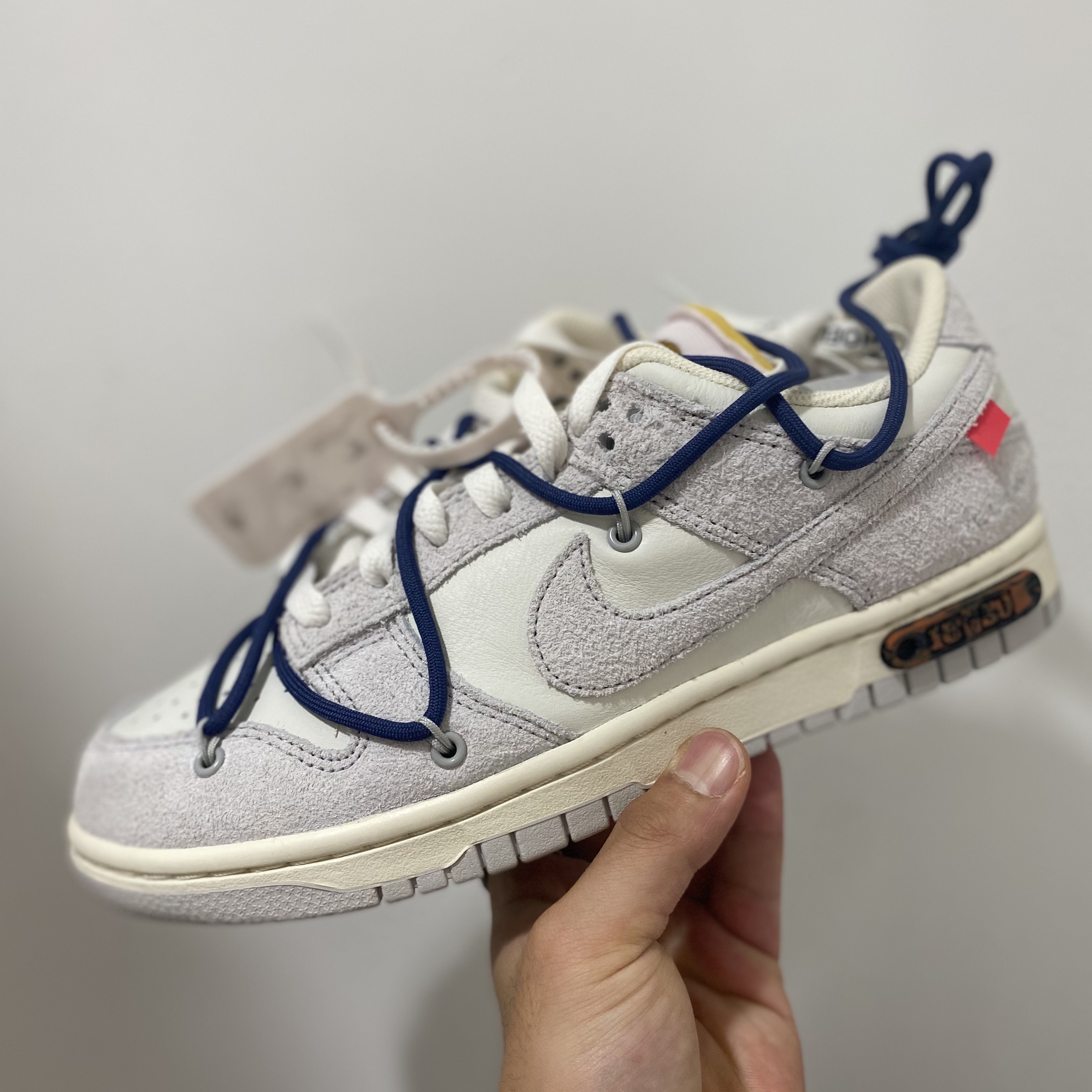 Nike x Off-White Dunk Low The 50 - Lot 18 착용 스타일 - 1