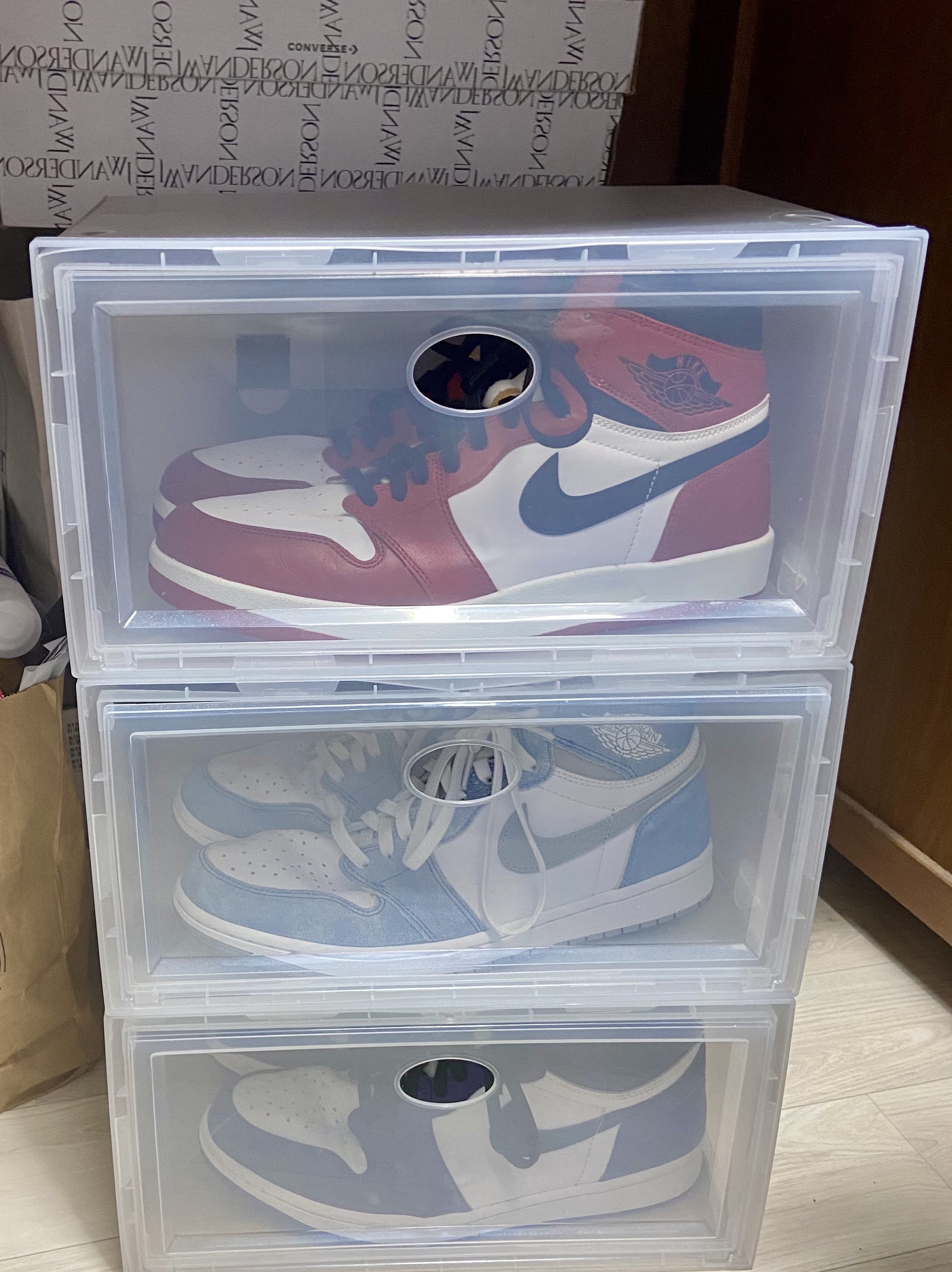 Nike x Peaceminusone Air Force 1 Low Para-Noise 2.0, Jordan 1 x Paris Saint-Germain Zoom Air CMFT 착용 스타일 - 2