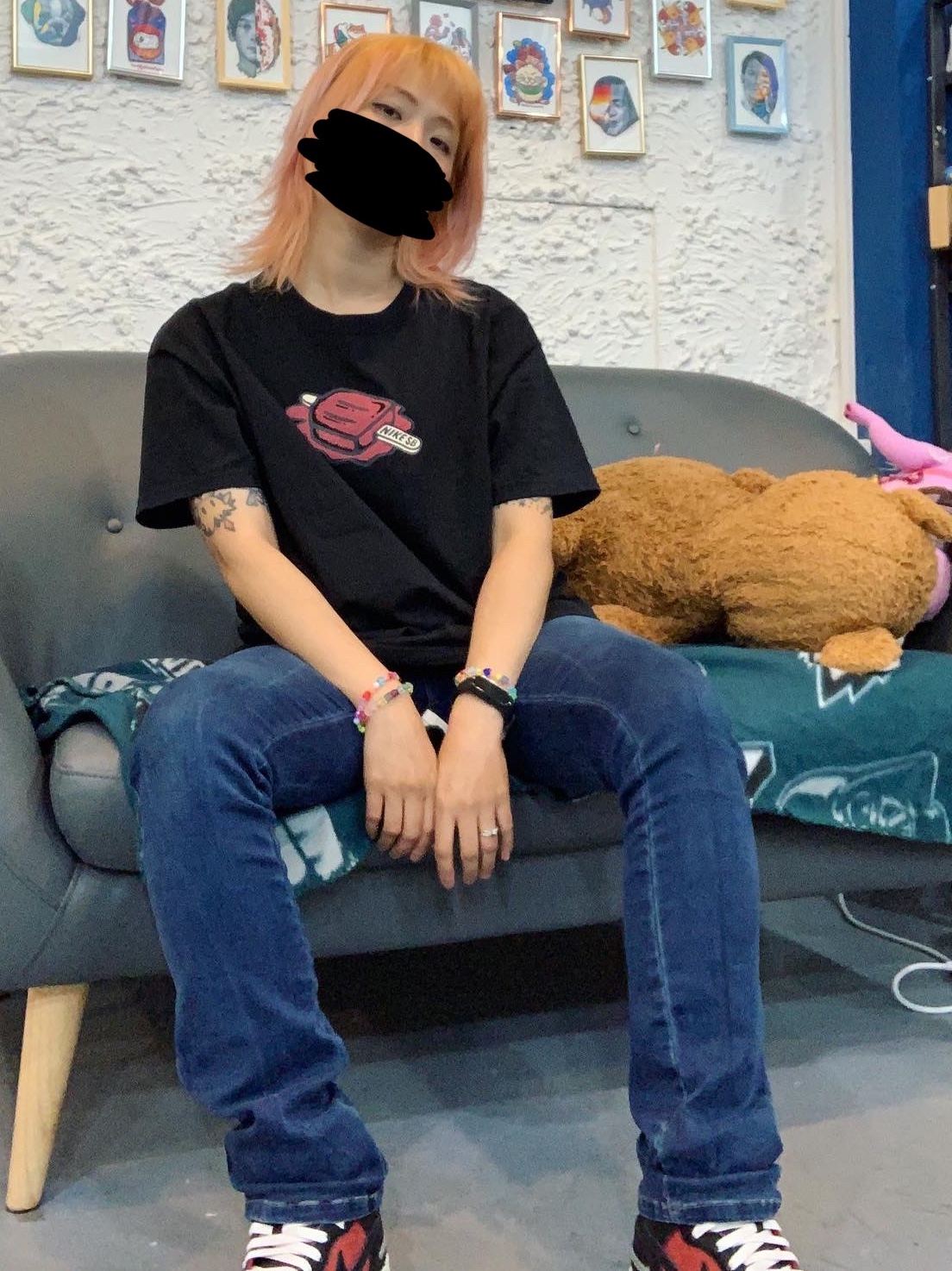 Nike x Undercover Dunk High 1985 Gym Red, Supreme Creeper T-Shirt Navy - 19SS ์ฐฉ์ฉ ์คํ์ผ - 4