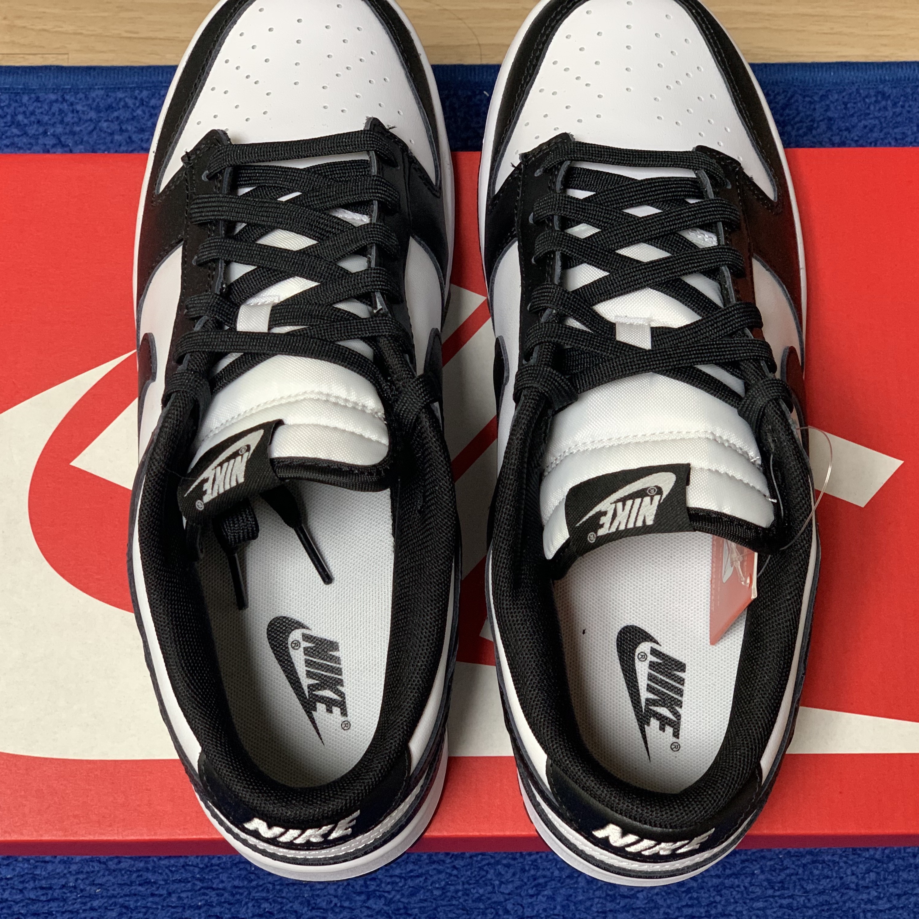 Nike Dunk Low Retro Black 착용 스타일 - 4