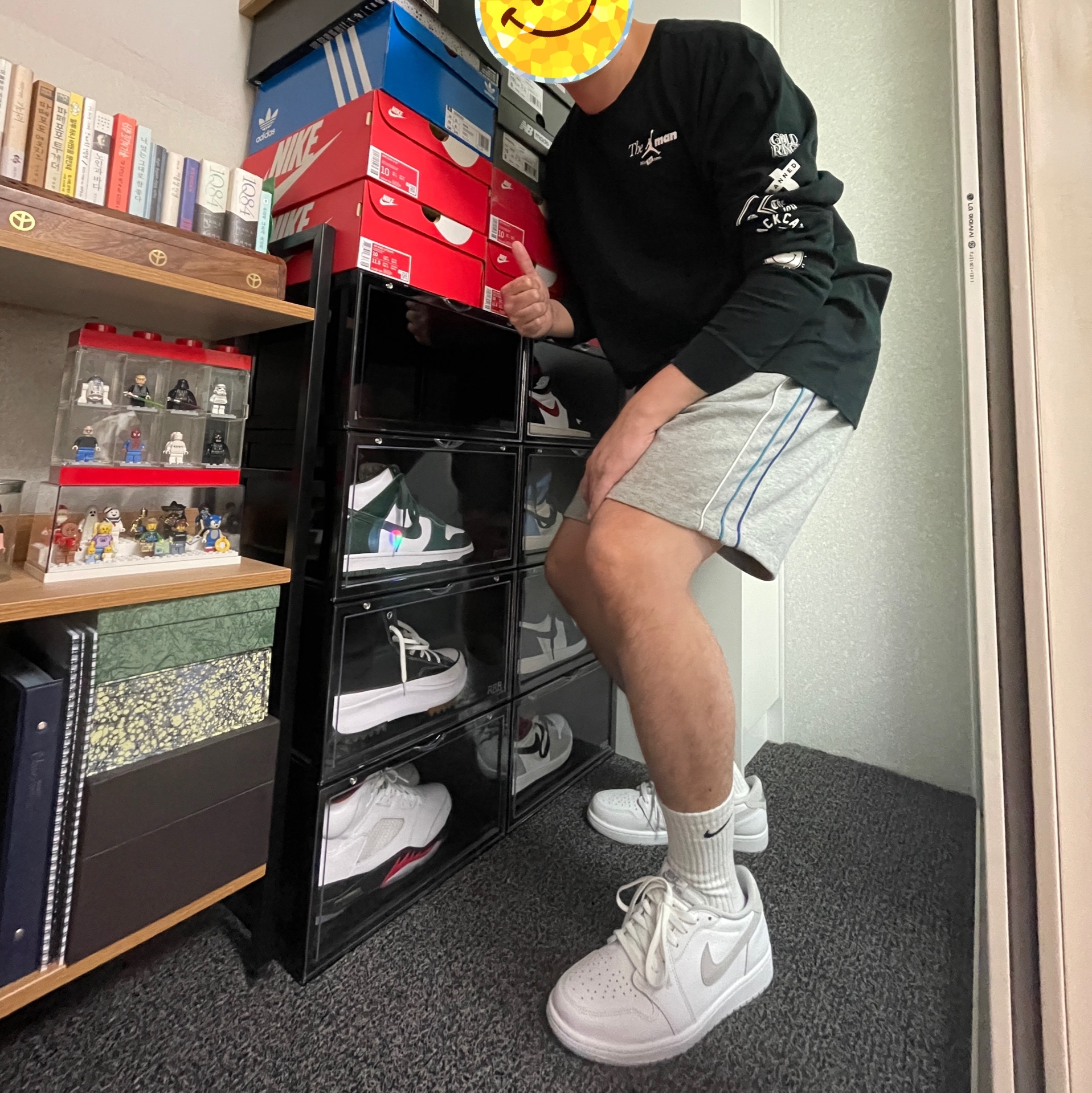 Jordan 1 Low OG Neutral Grey 착용 스타일