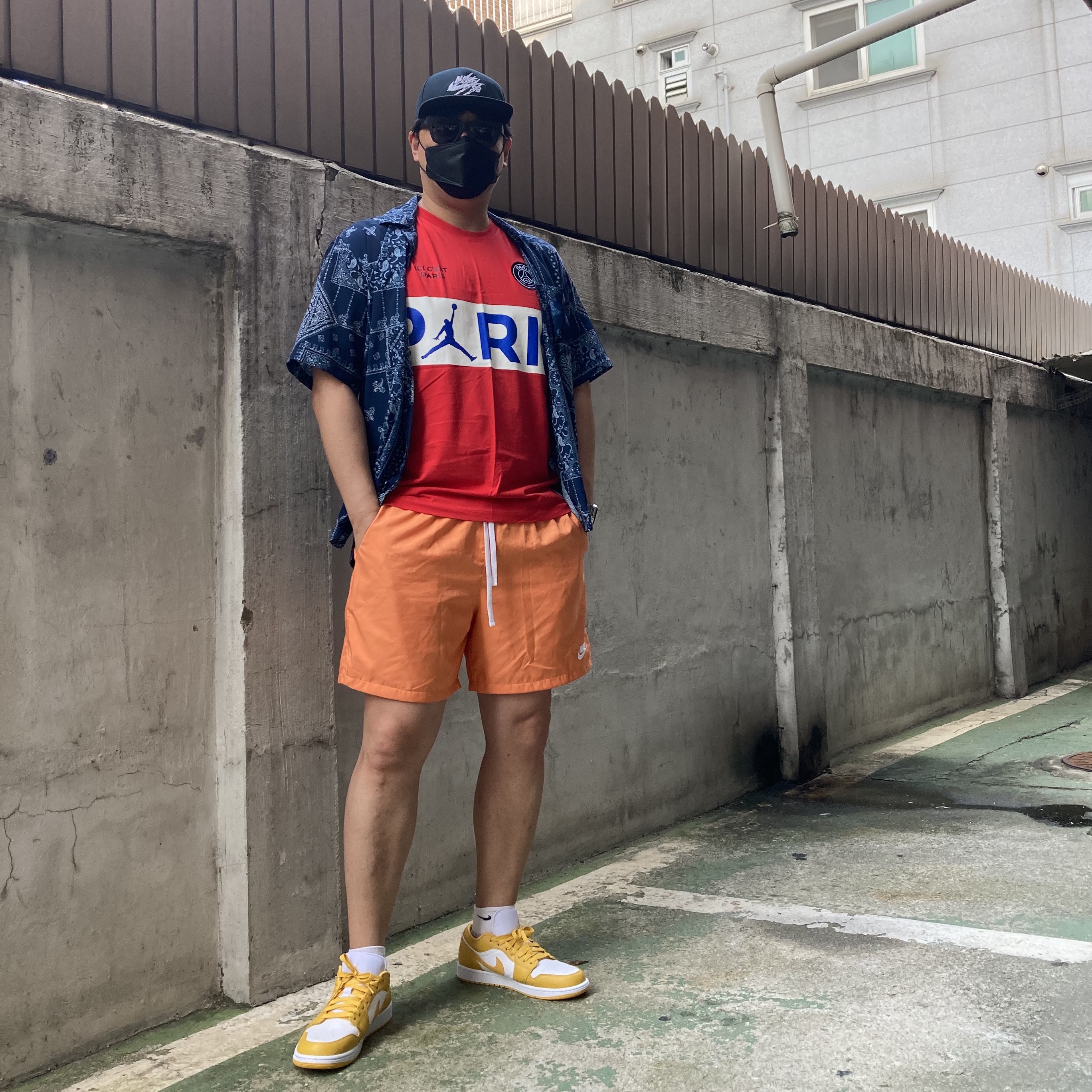 Jordan 1 Low Pollen 착용 스타일