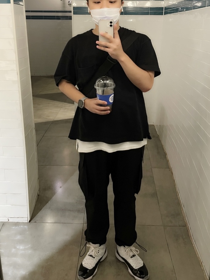 Jordan 11 Retro Concord 2018 착용 스타일