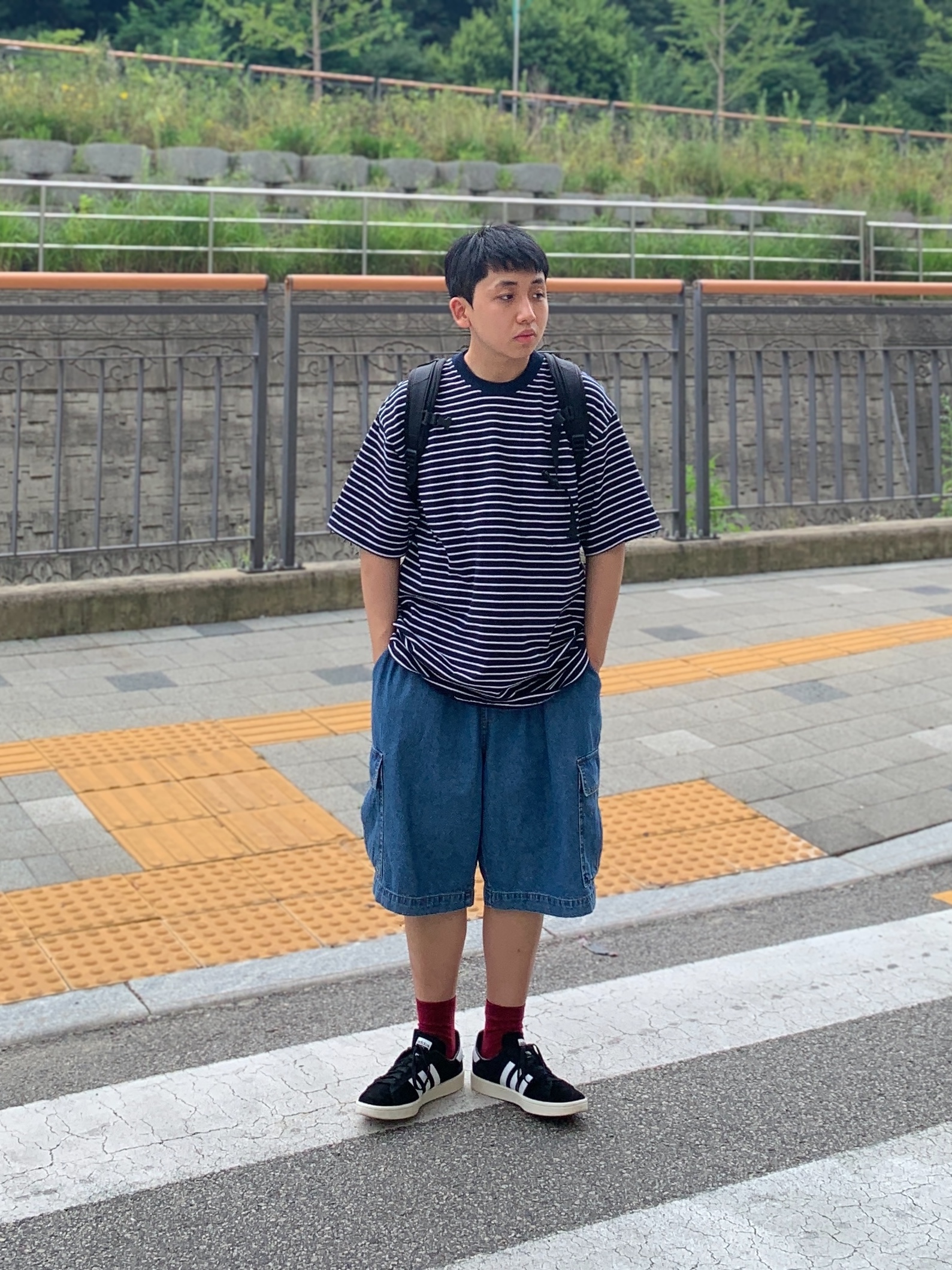 Adidas Campus 80s Black 착용 스타일 - 5