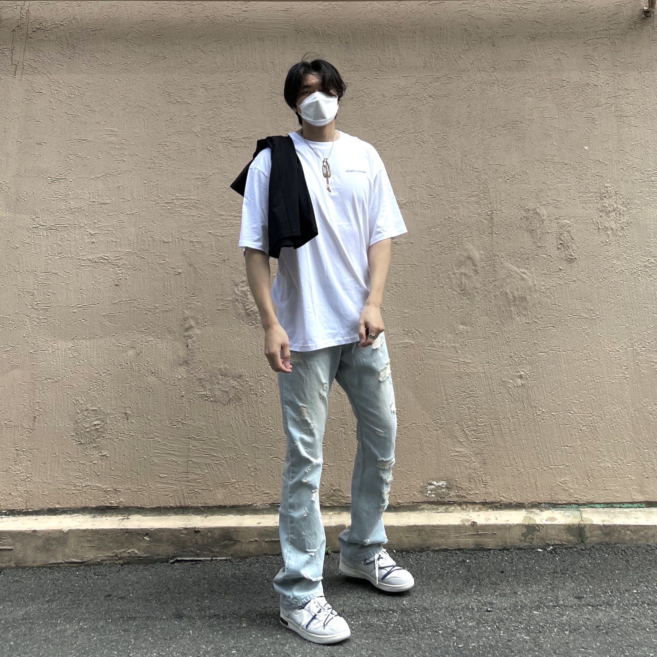 Nike x Off-White Dunk Low The 50 - Lot 18 착용 스타일