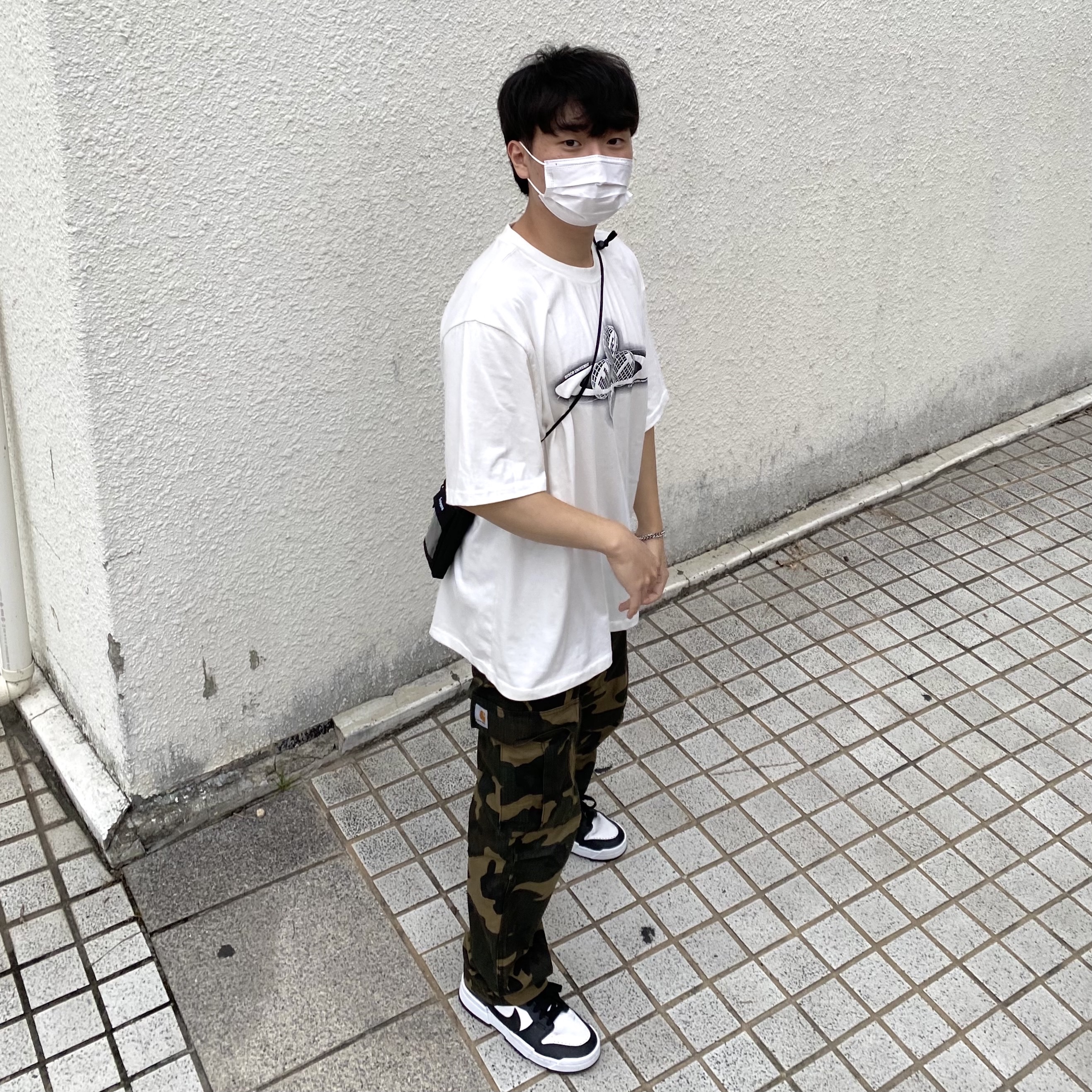 Supreme Utility Pouch Black - 19SS, (W) Nike Dunk Low Disrupt Black White 착용 스타일