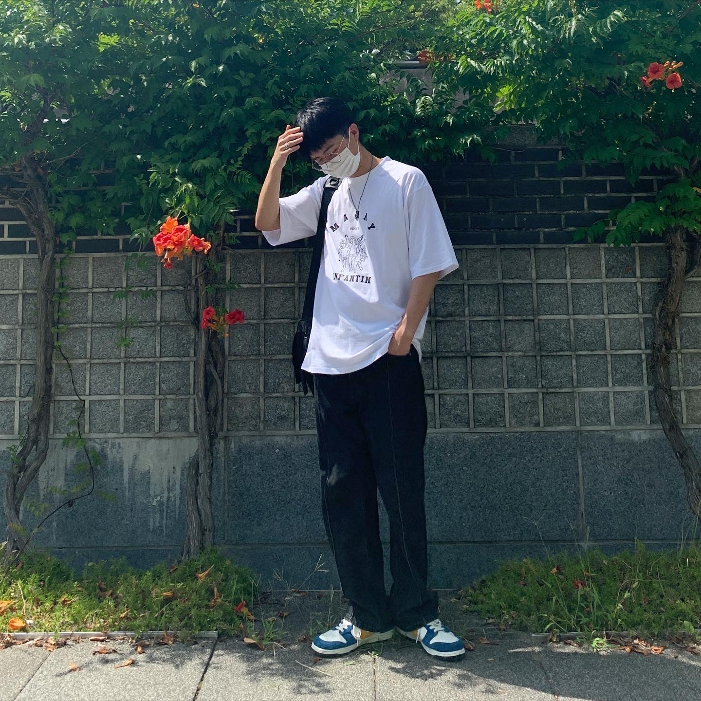Nike x Kasina Dunk Low 80's Bus 착용 스타일